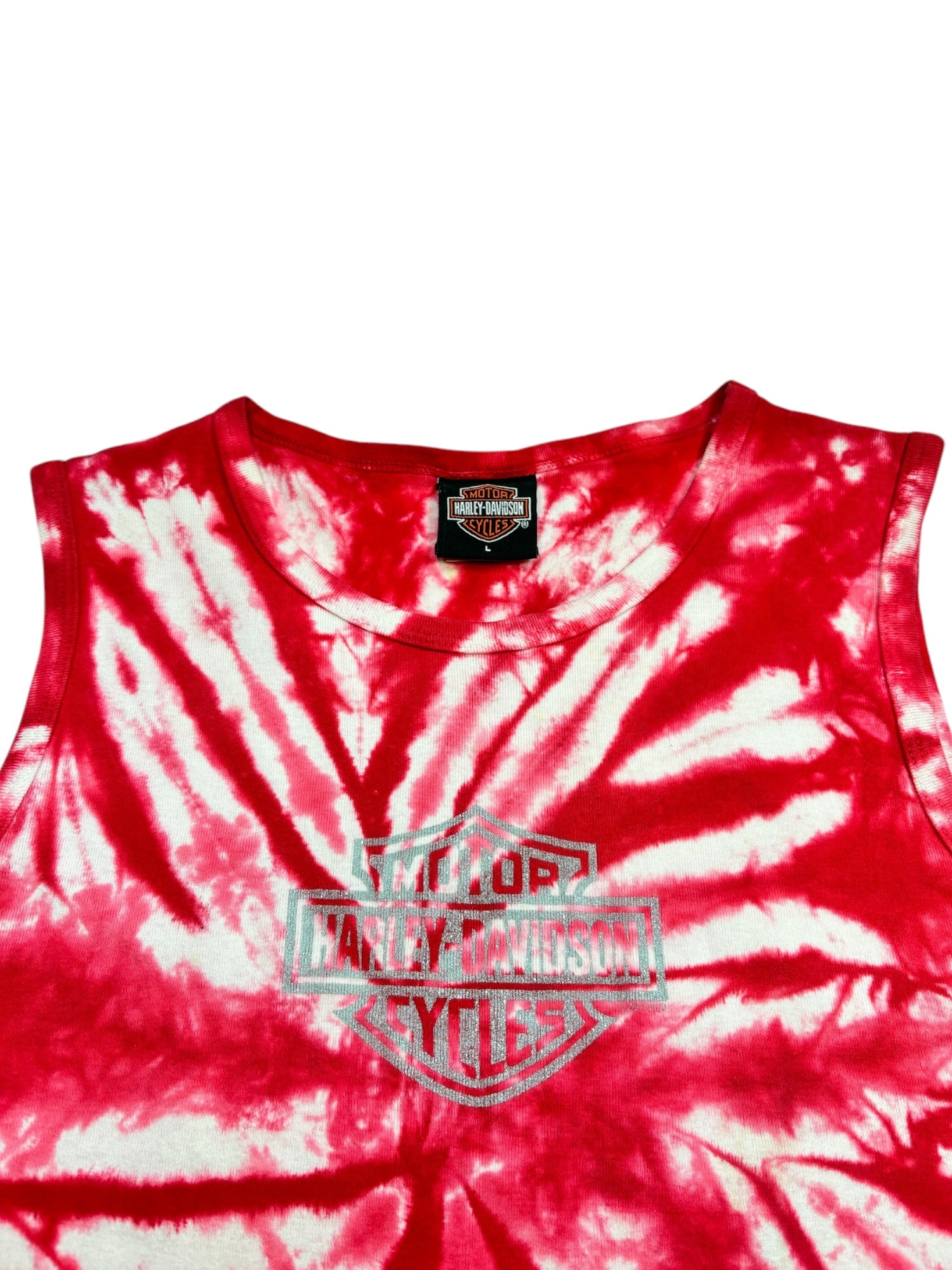 (M) Harley Davidson Tie Dye Tank