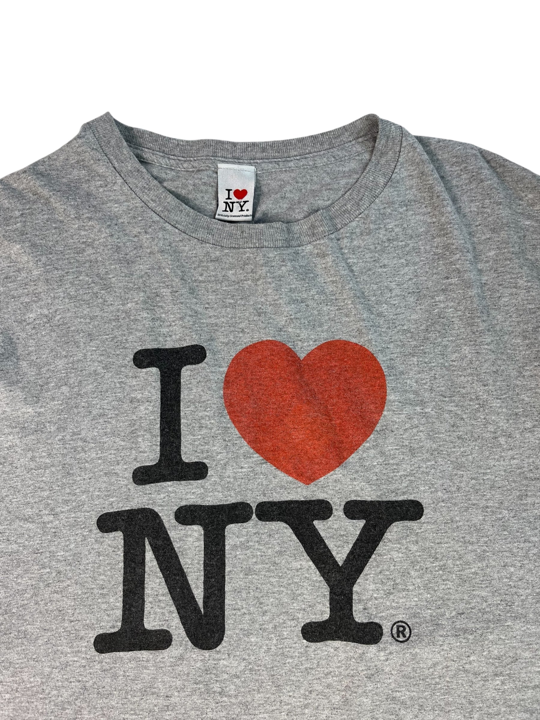 (XXL) I <3 NY Grey Tee