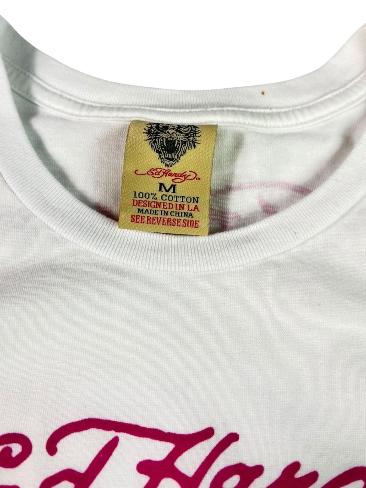 (M) Ed Hardy Embellished Tee