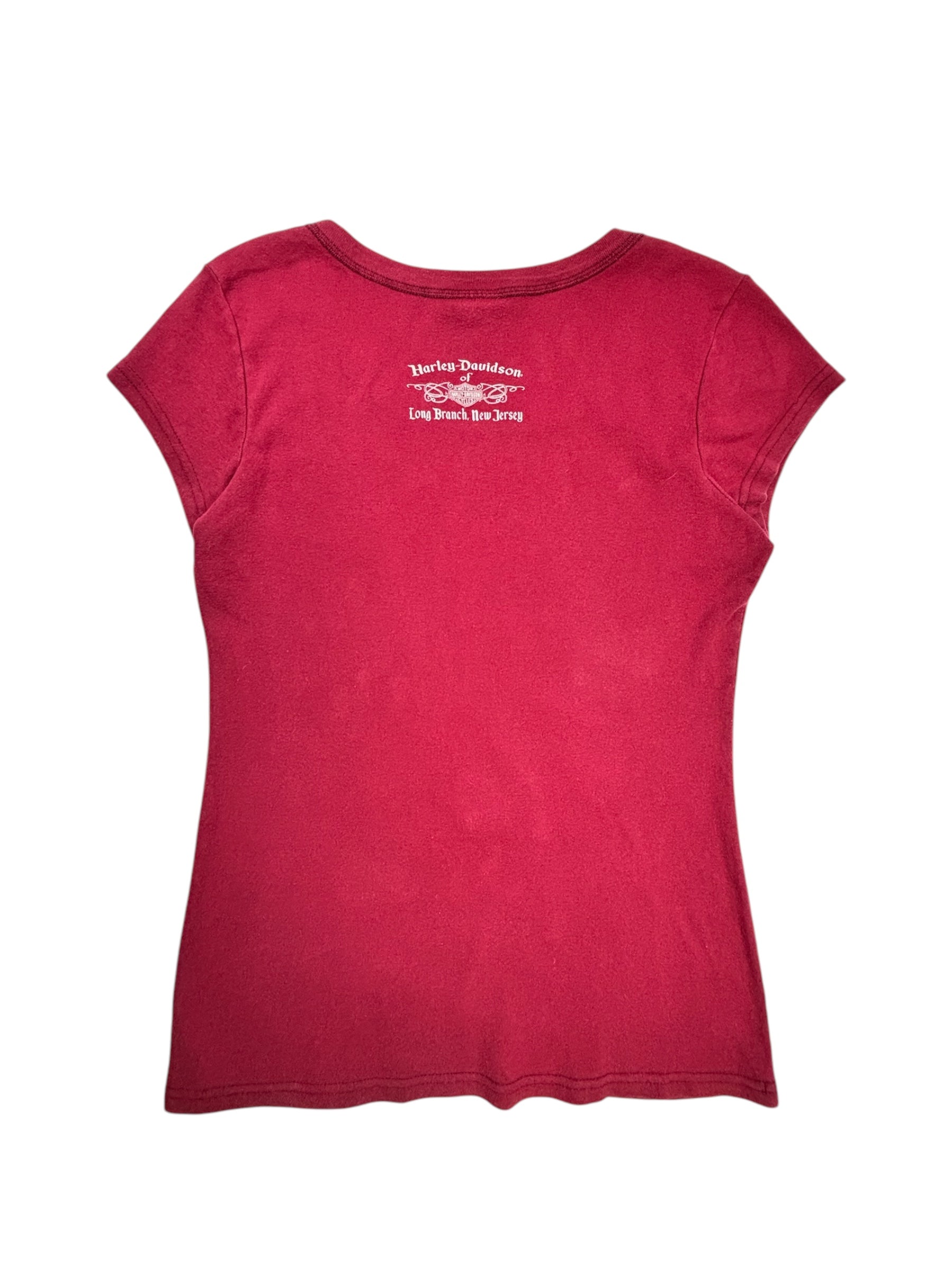 (M) Embellished Vintage Harley Davidson Tee