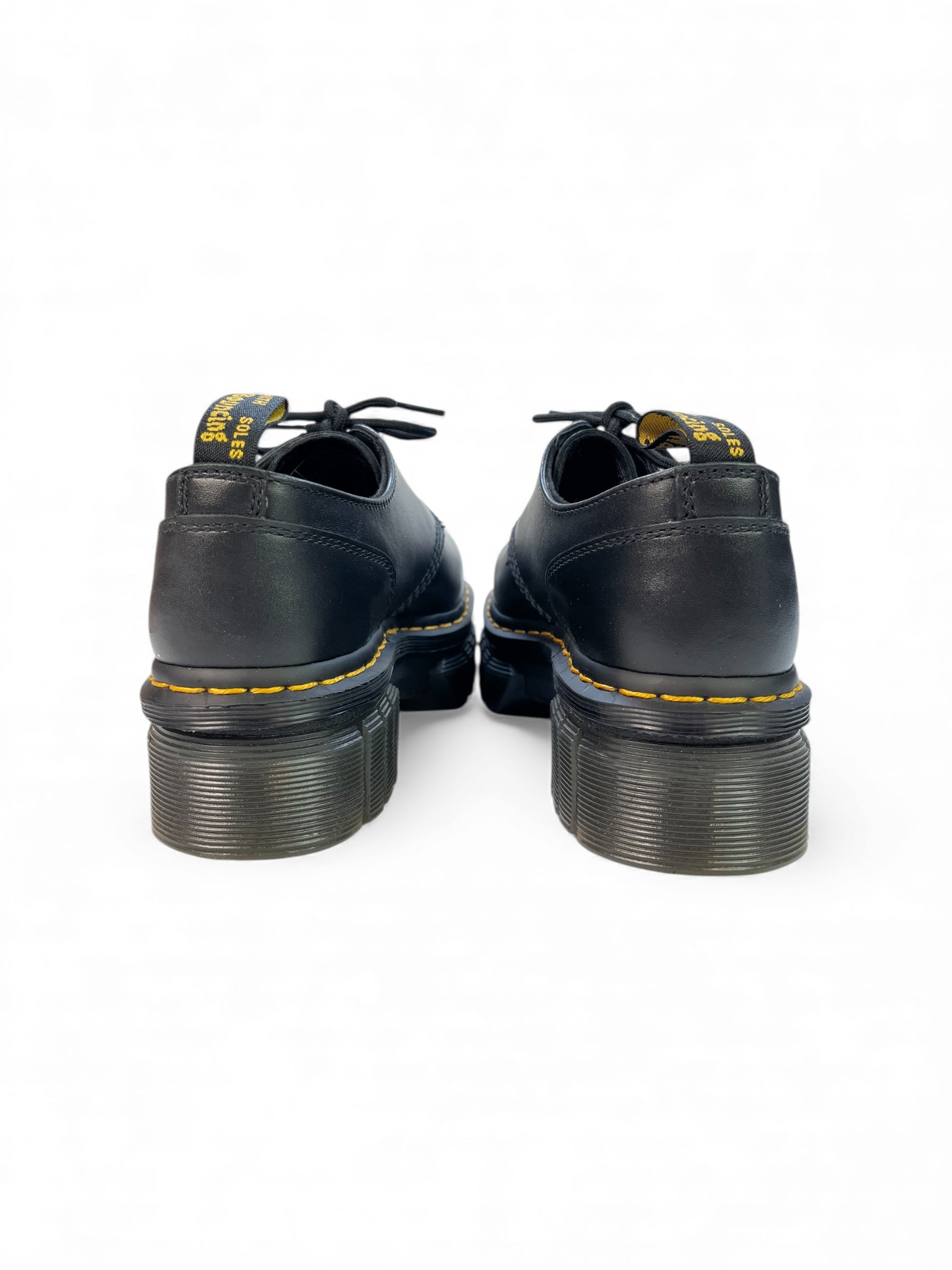 (8) Doc Martens Audrick Leather Platform Shoes