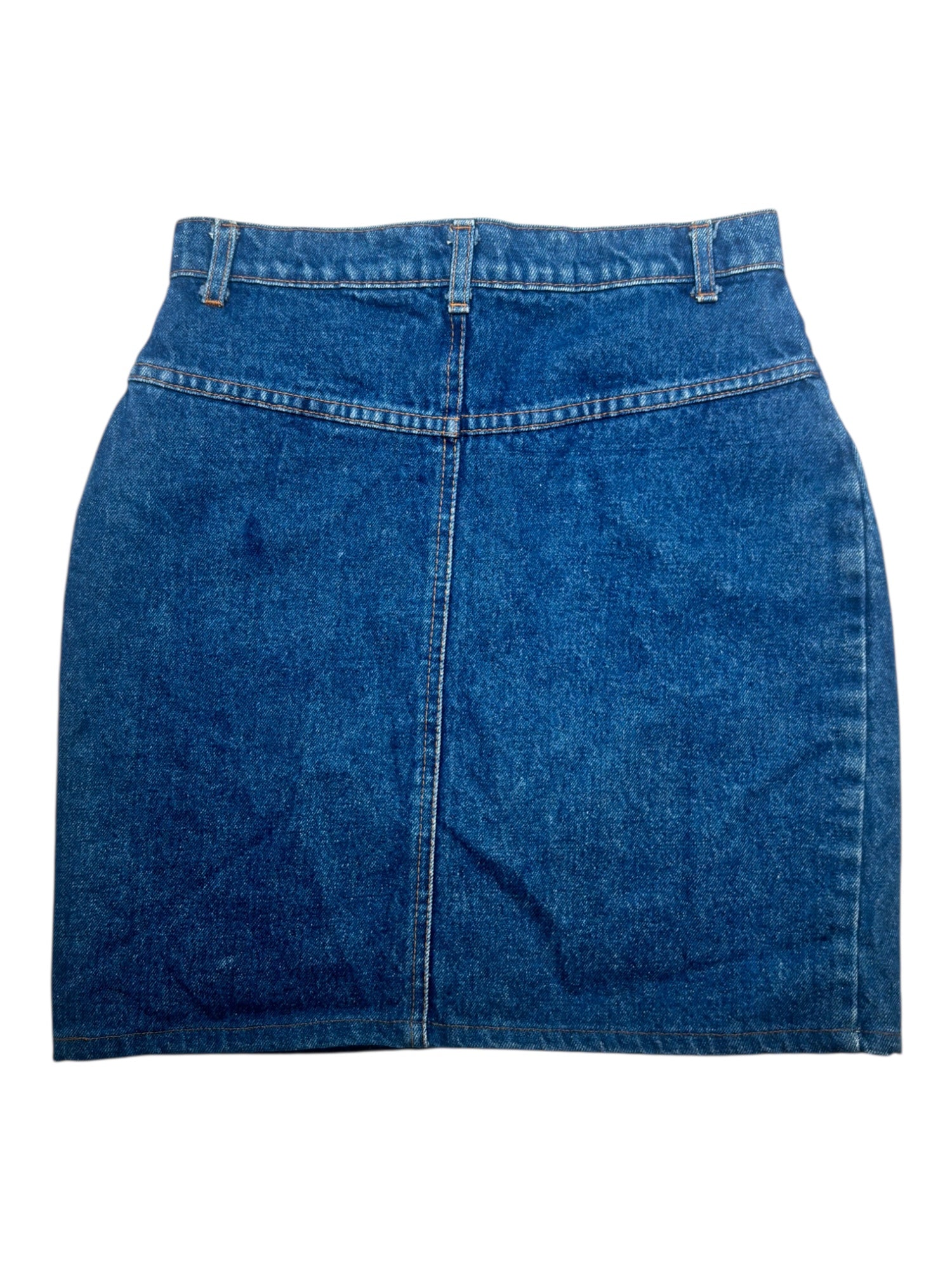(26) Vintage Simpatico Mini Denim Skirt