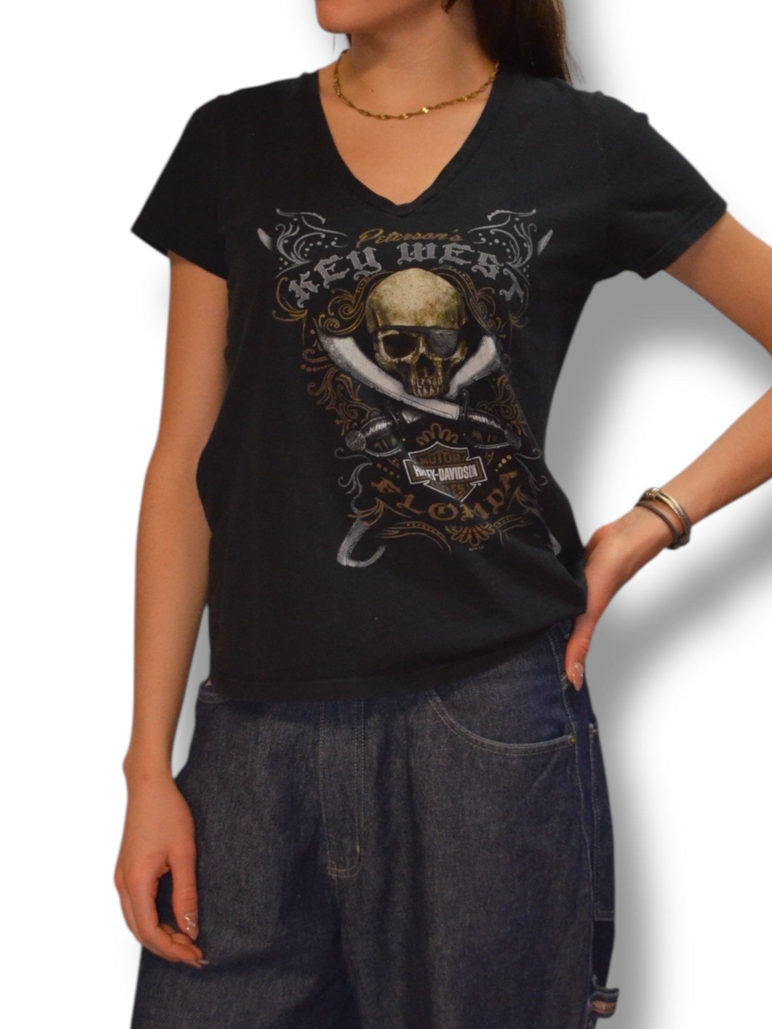 (M) Key West Florida Harley Davidson Tee