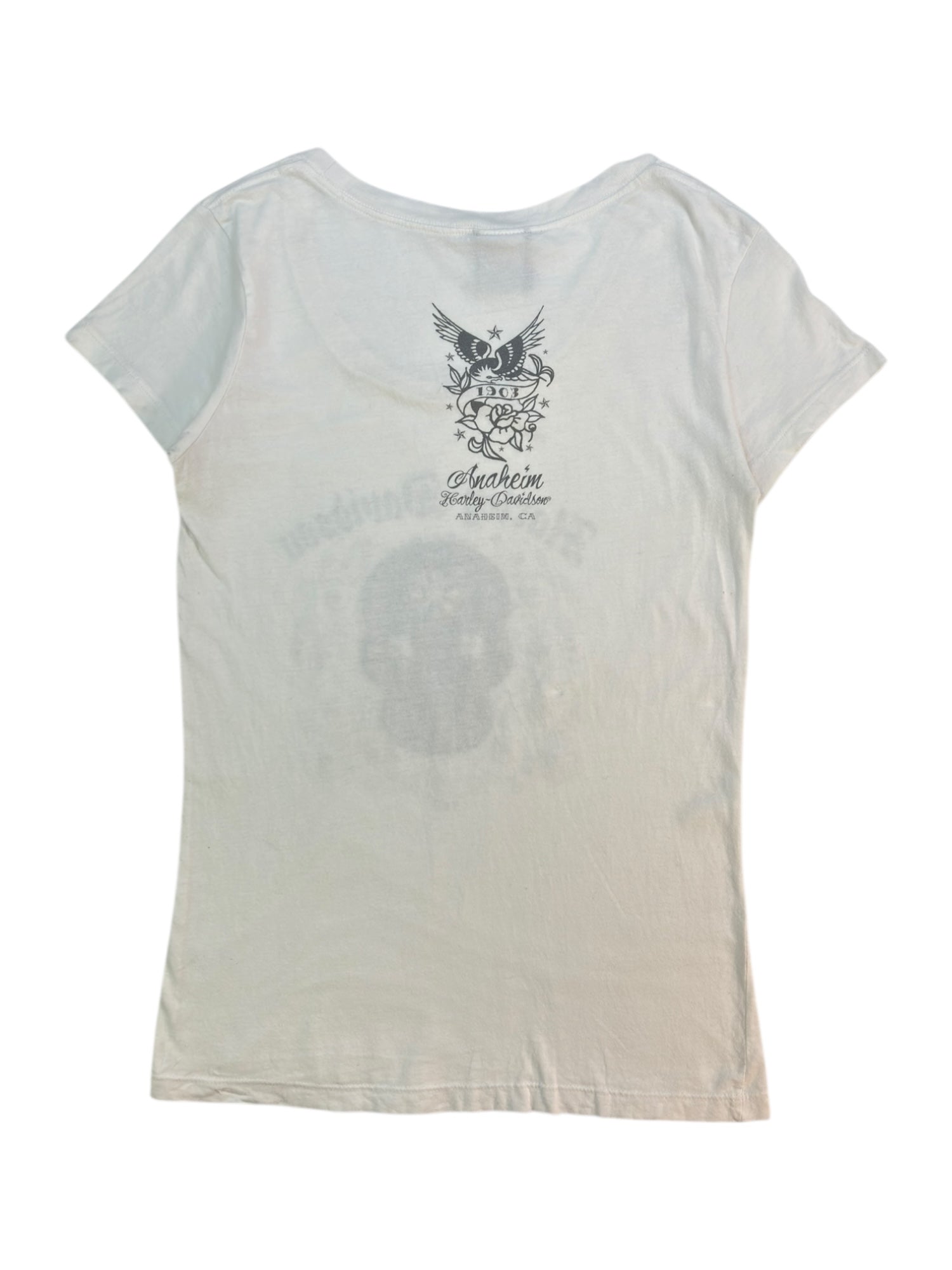 (S) Anaheim Embellished Harley Davidson Tee