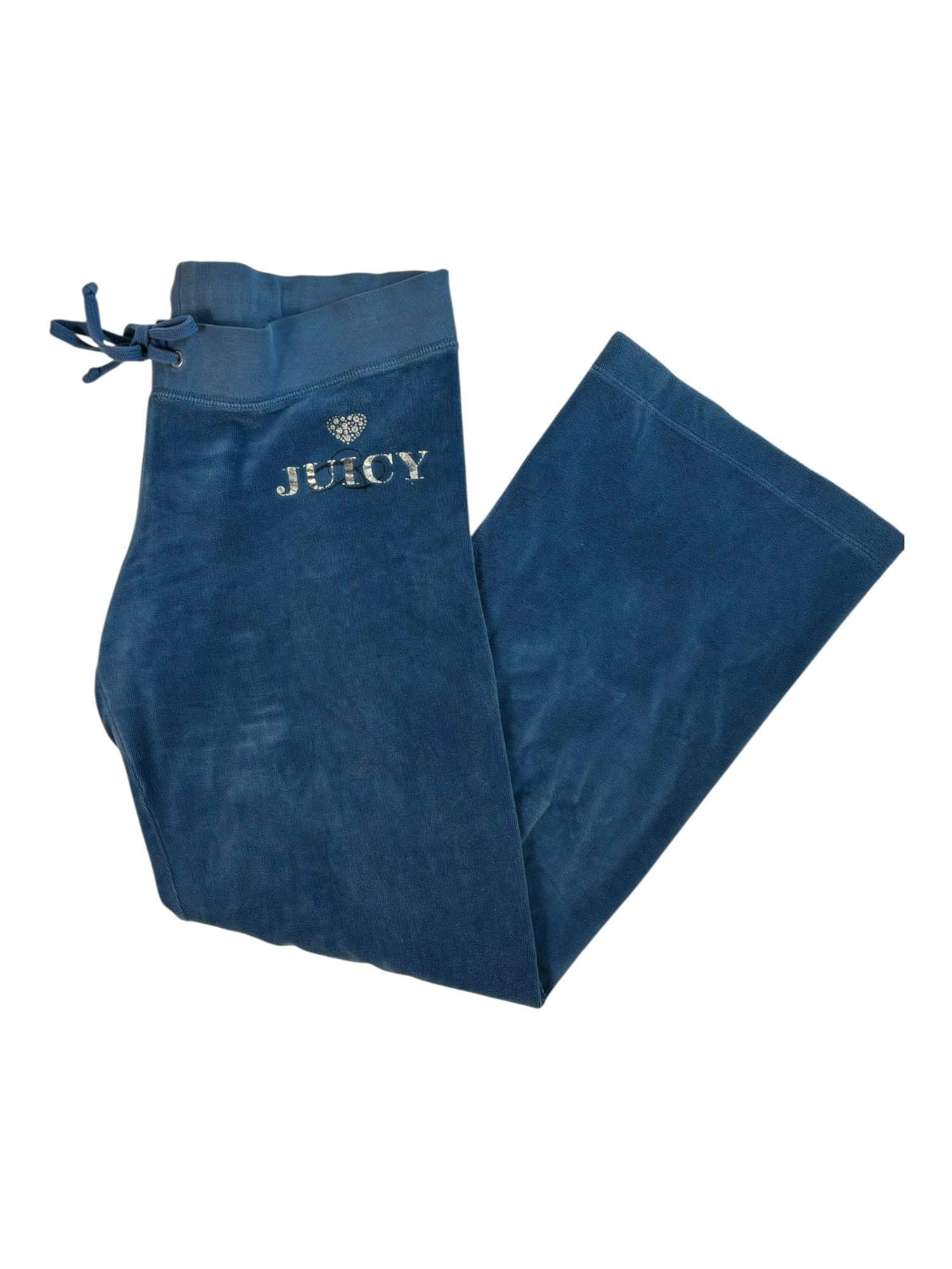 (S) Blue Juicy Printed pants