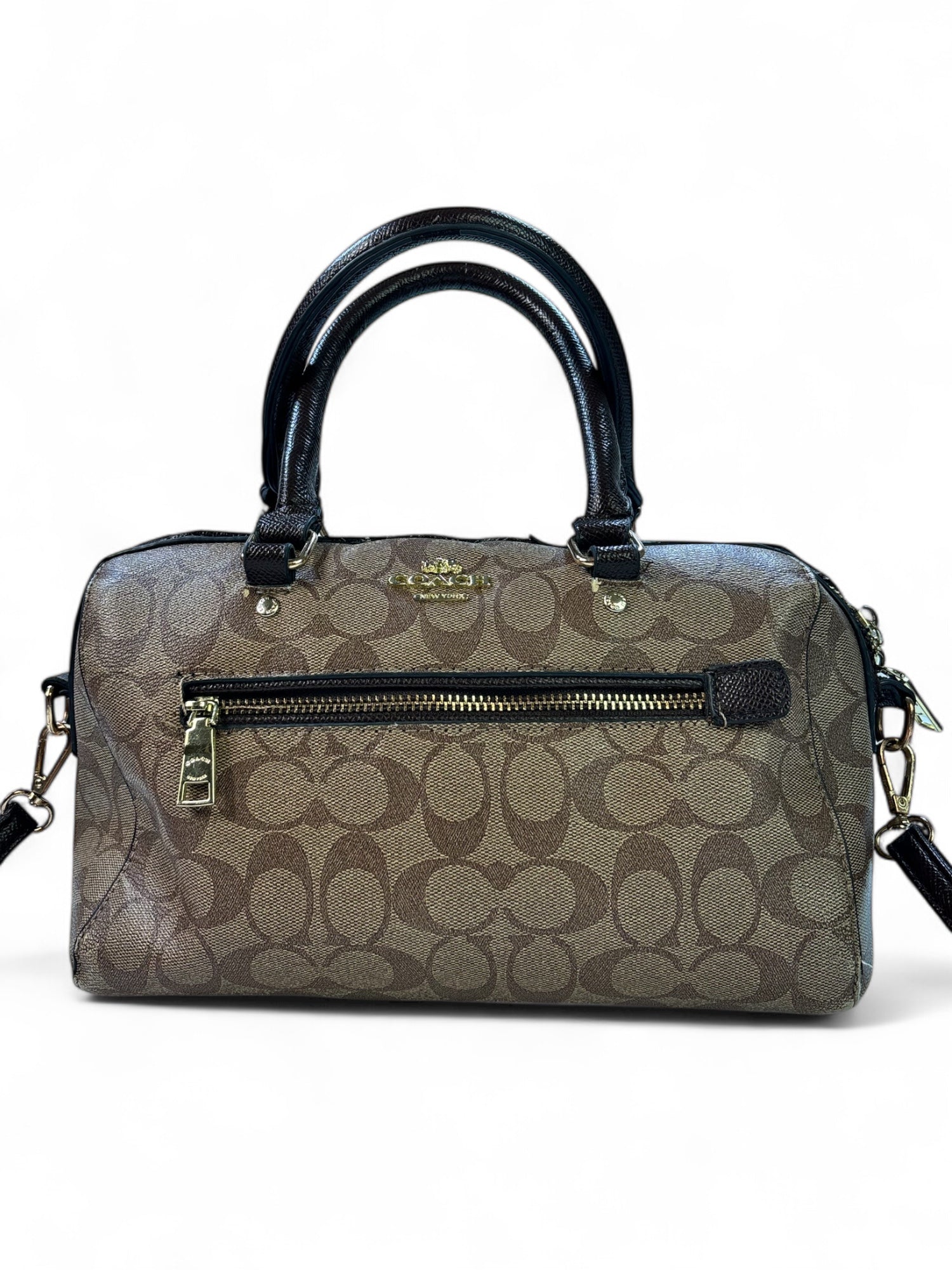 Coach Monogram Barrel Bag