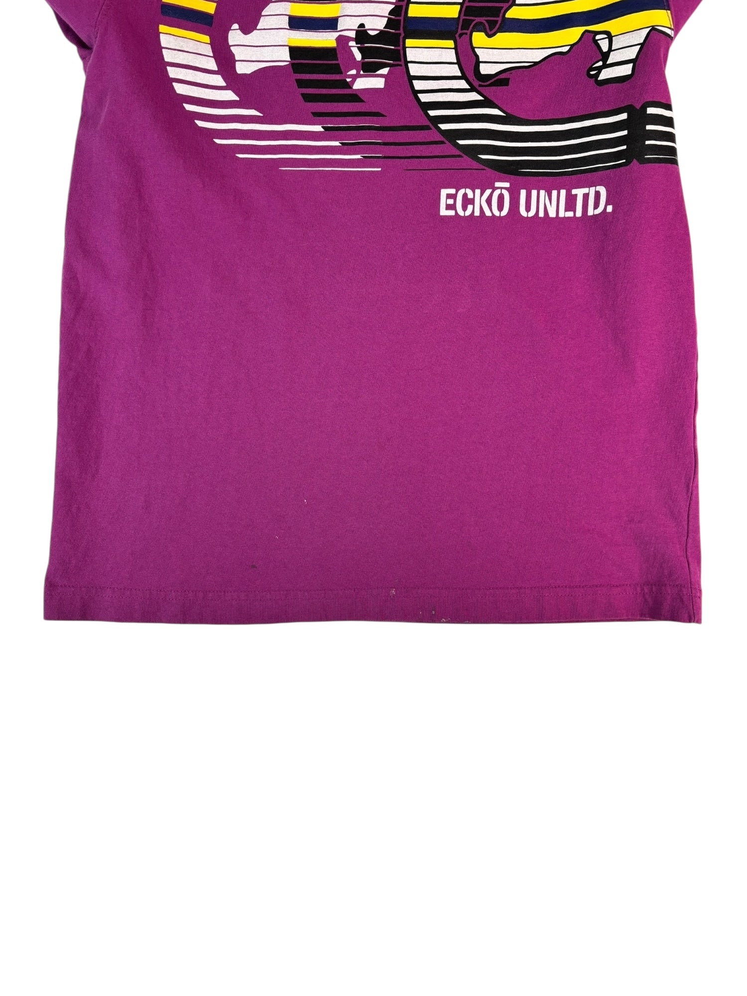 (M) Ecko Unltd Purple Graphic Long Sleeve
