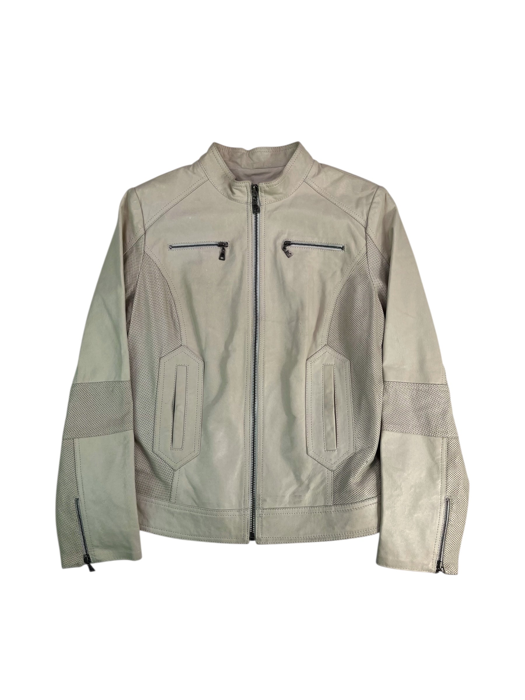 (S) Danier Leather Motorcycle Jacket