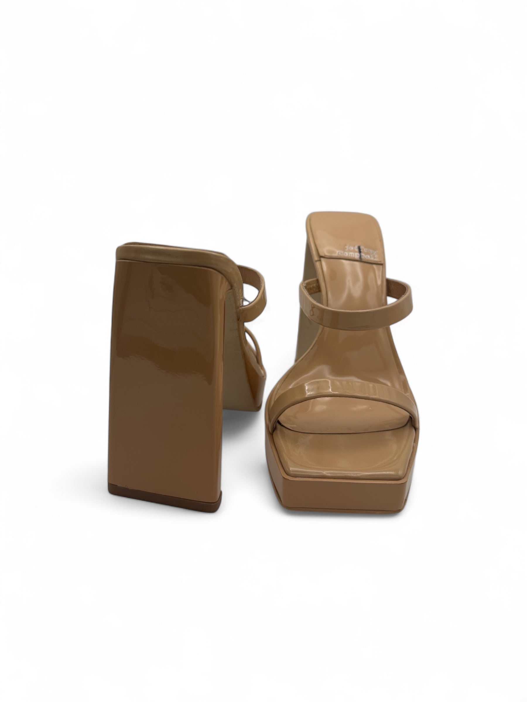 (6W) Jeffery Campbell Hustler Platform Sandal