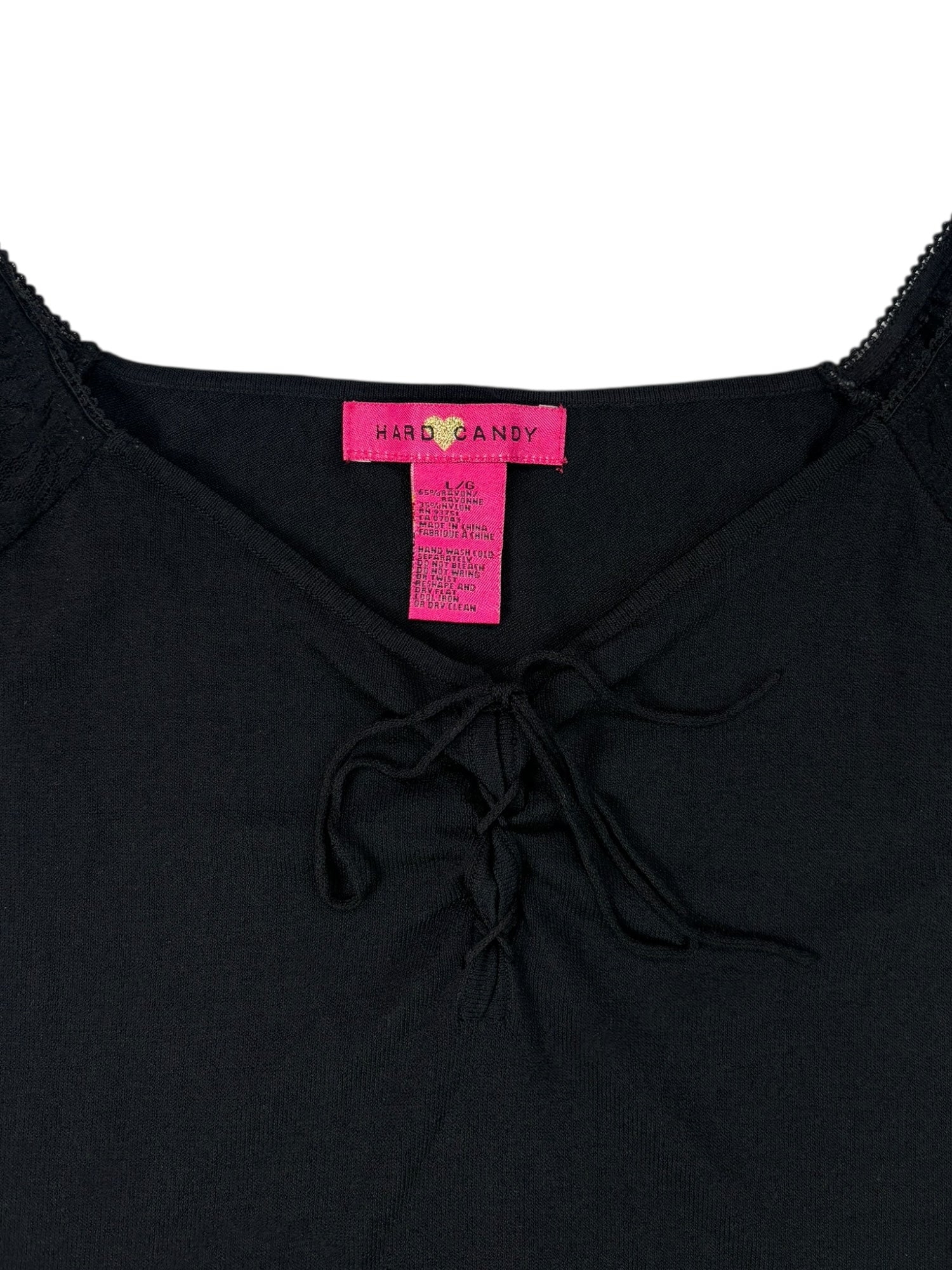 (M/L) Hard Candy Black Lace Blouse
