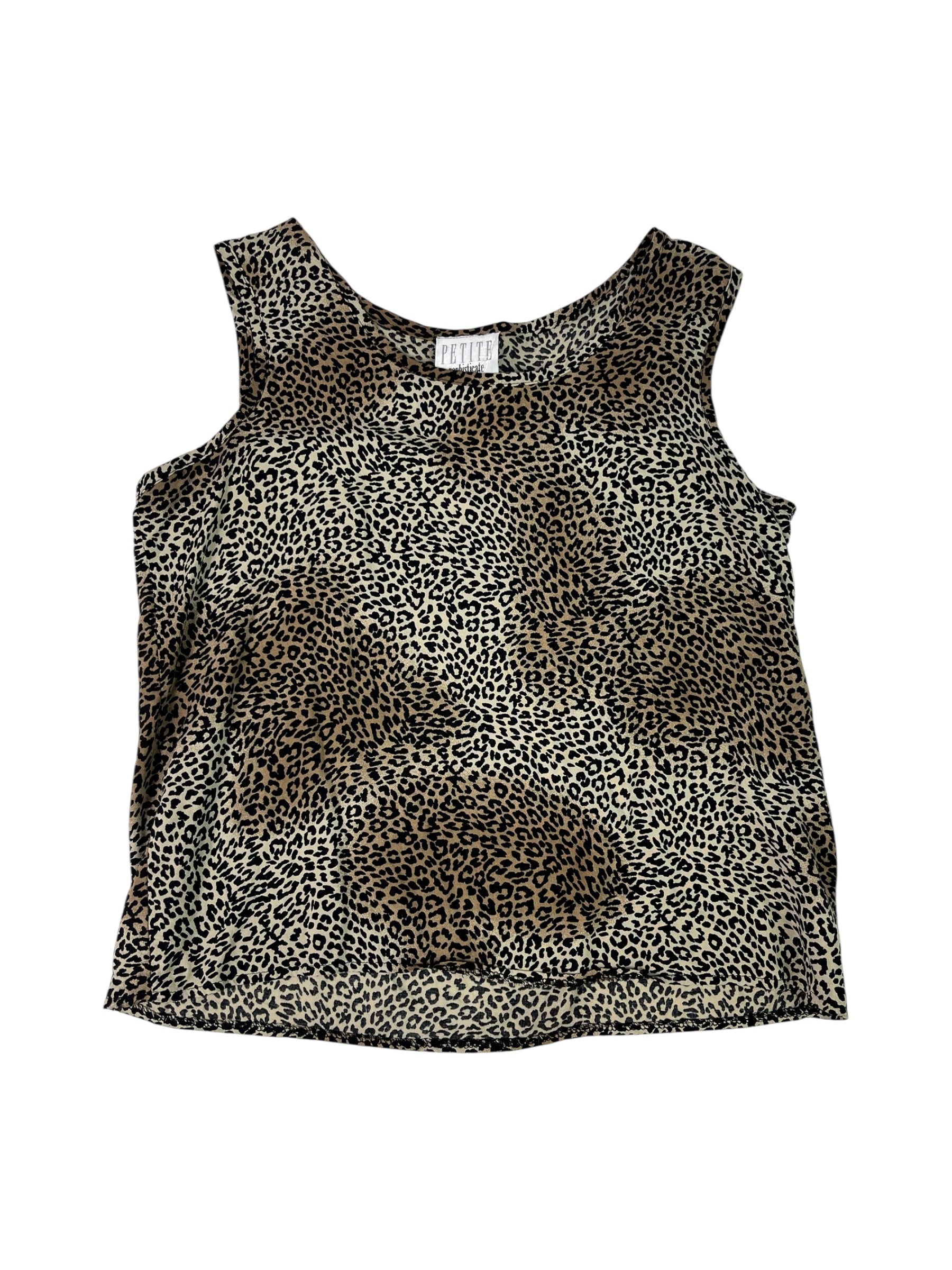 (L) Leopard Print Camisole