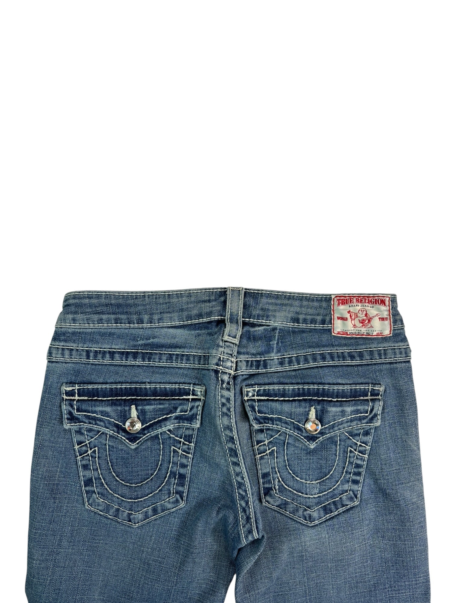 (27) True Religion Straight-Leg Jeans