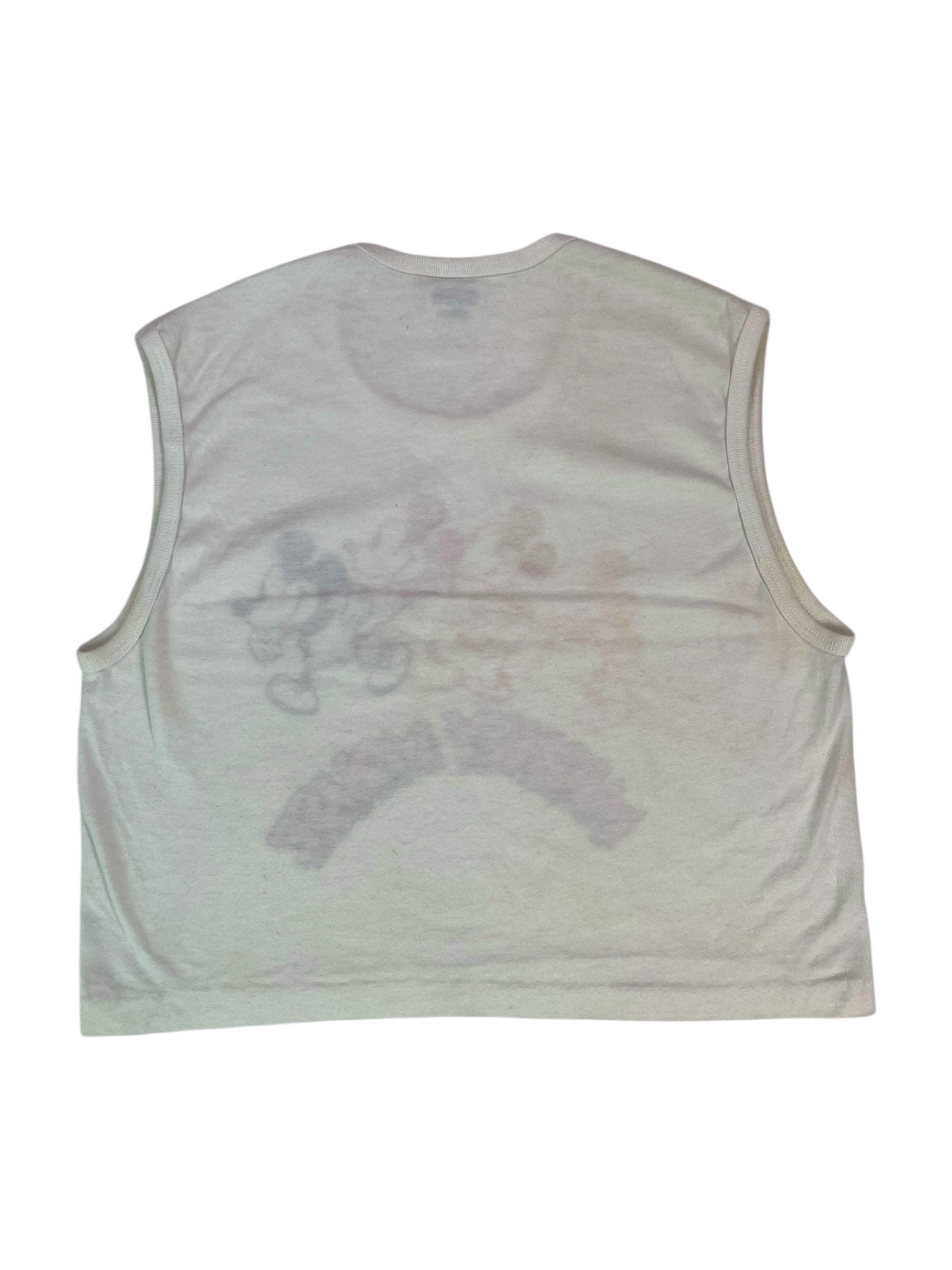 (M) Vintage Mickey Mouse Cropped Tank