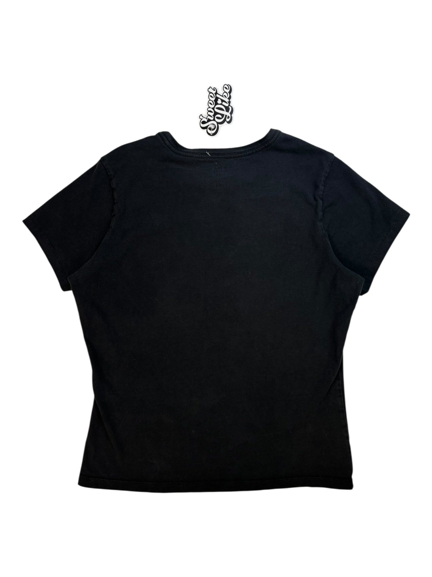 (M) Black Reebok x Calgary Flames Baby Tee