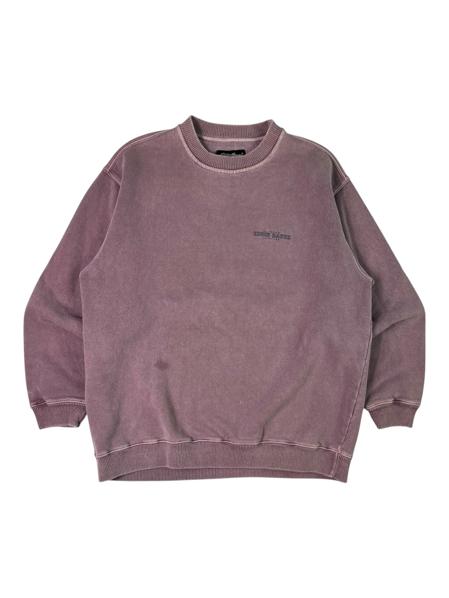 (M) Eddie Bauer Light Purple Crewneck