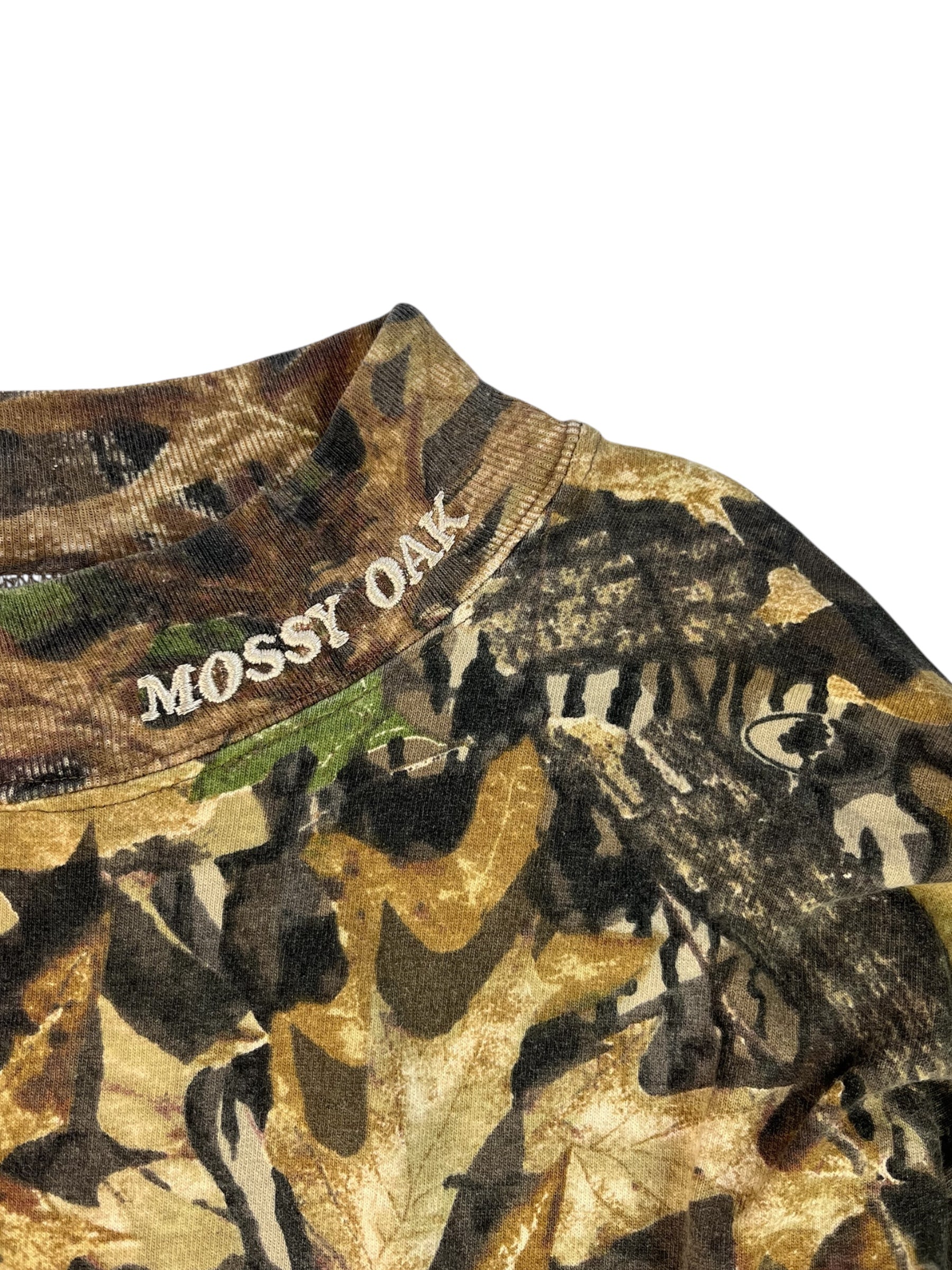 (L) Mossy Oak Camo Long Sleeve