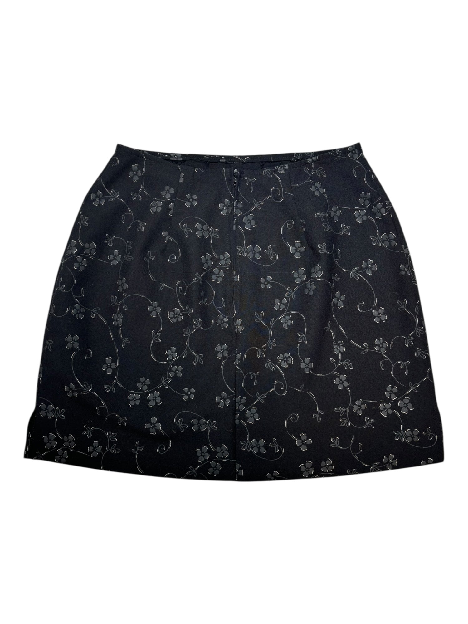 (S) Vintage Garage Mini Floral Skirt