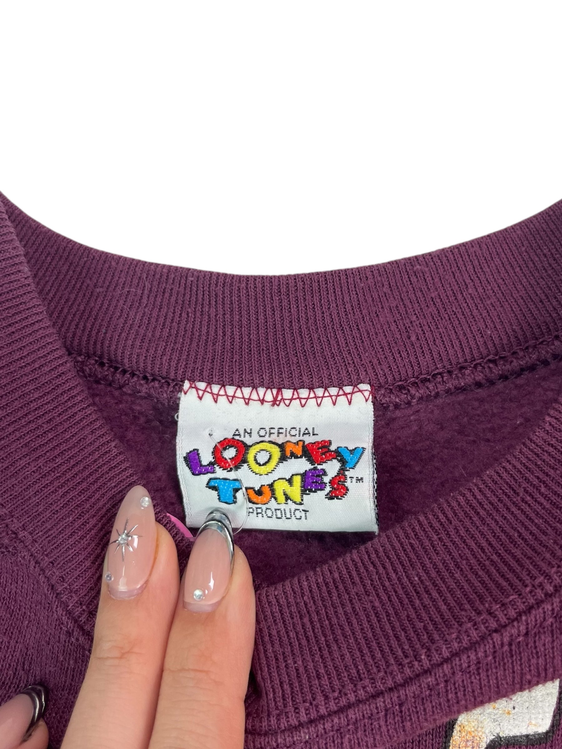 (XL) "Am I Cool Enough or What?" 1996 Tweety Bird Crewneck