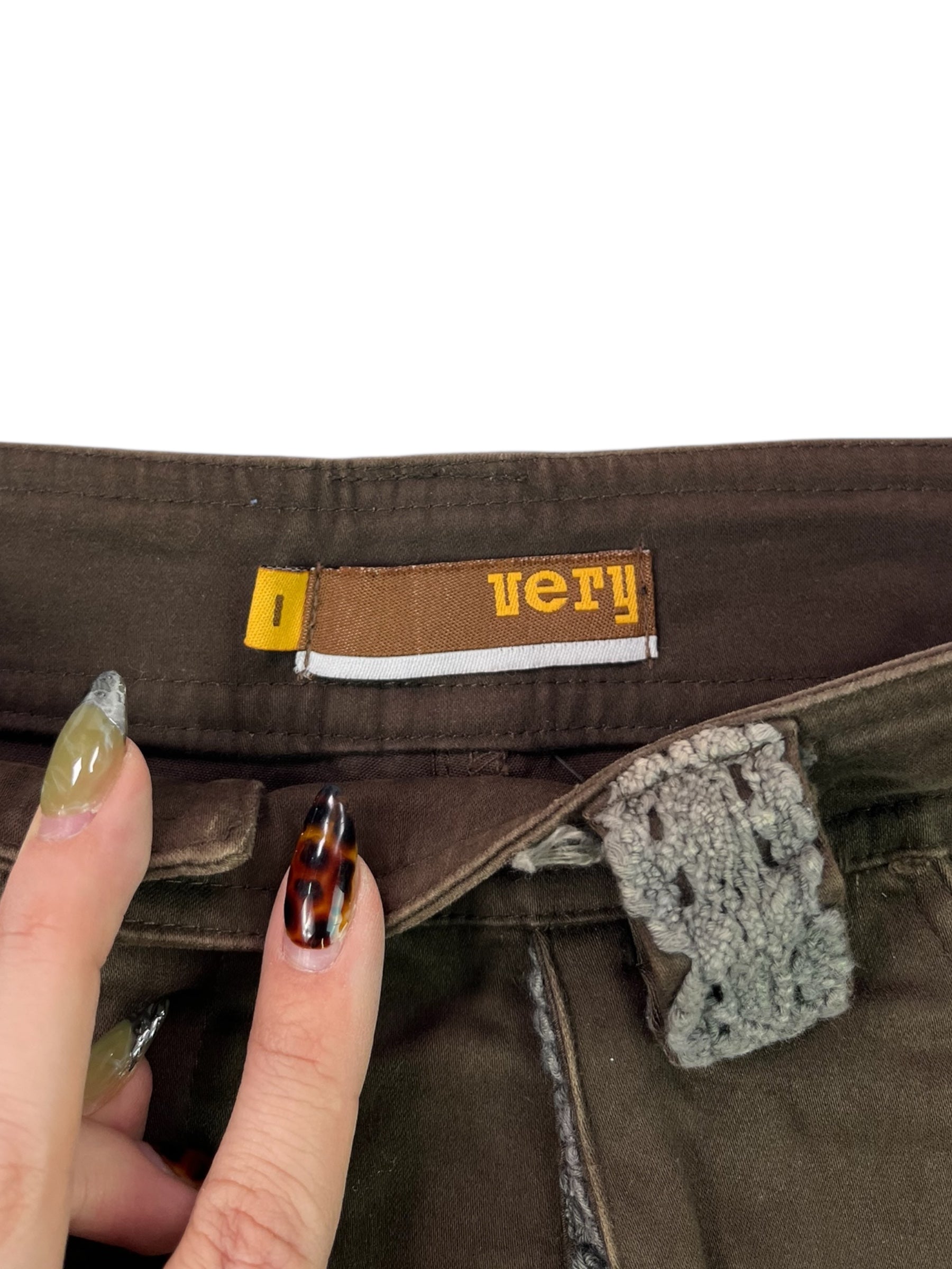 (28) VERY Brown Trouser Pants