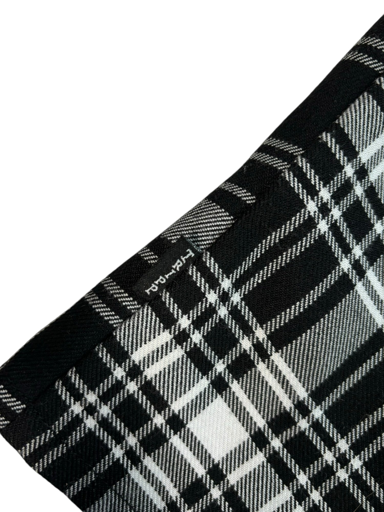 (M) TRIPP nyc Black Plaid Mini Skirt