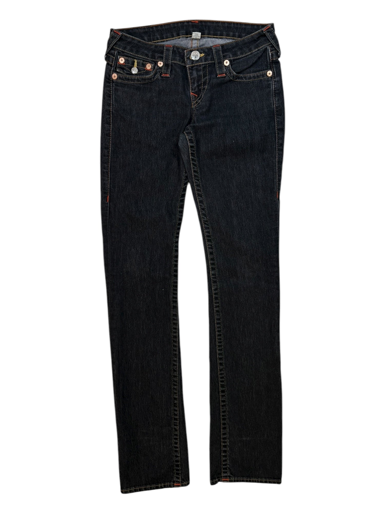 (26) True Religion Straight Leg Jeans