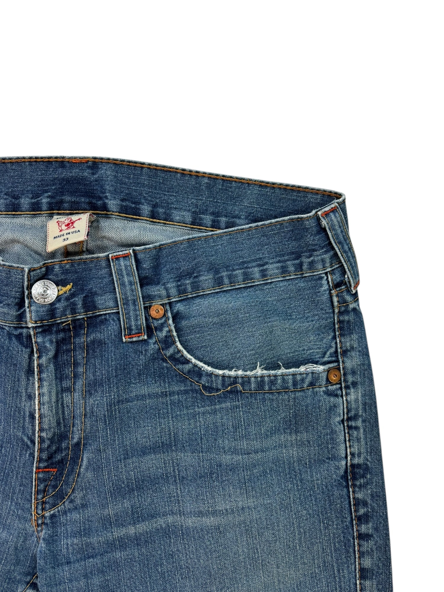 (36) True Religion Denim Jeans