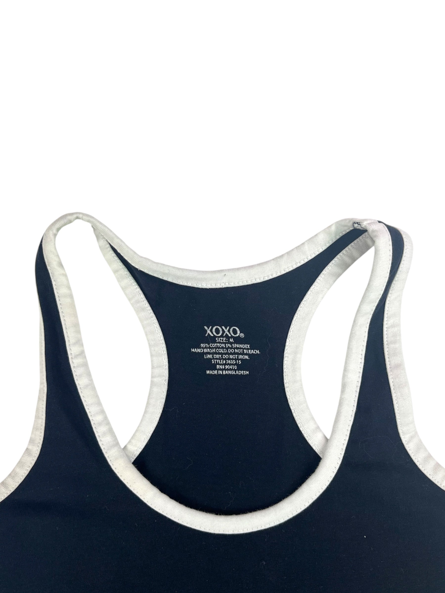 (M) Black I Heart XOXO Tank