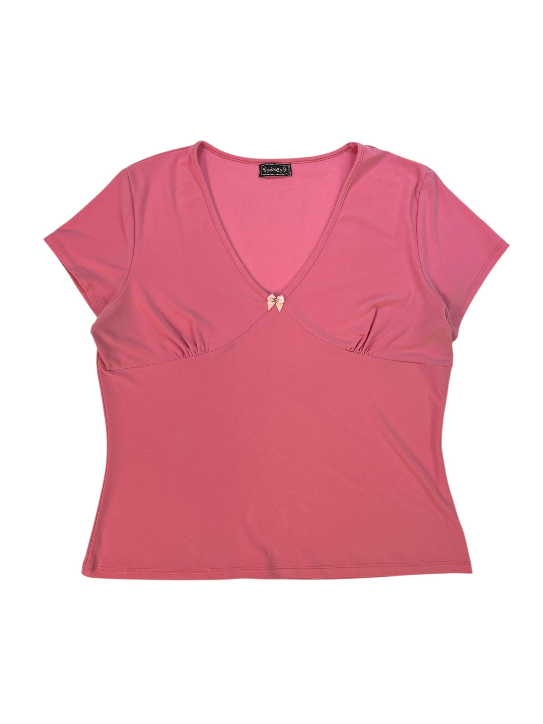 (L) Sydney B Pink Bow Top