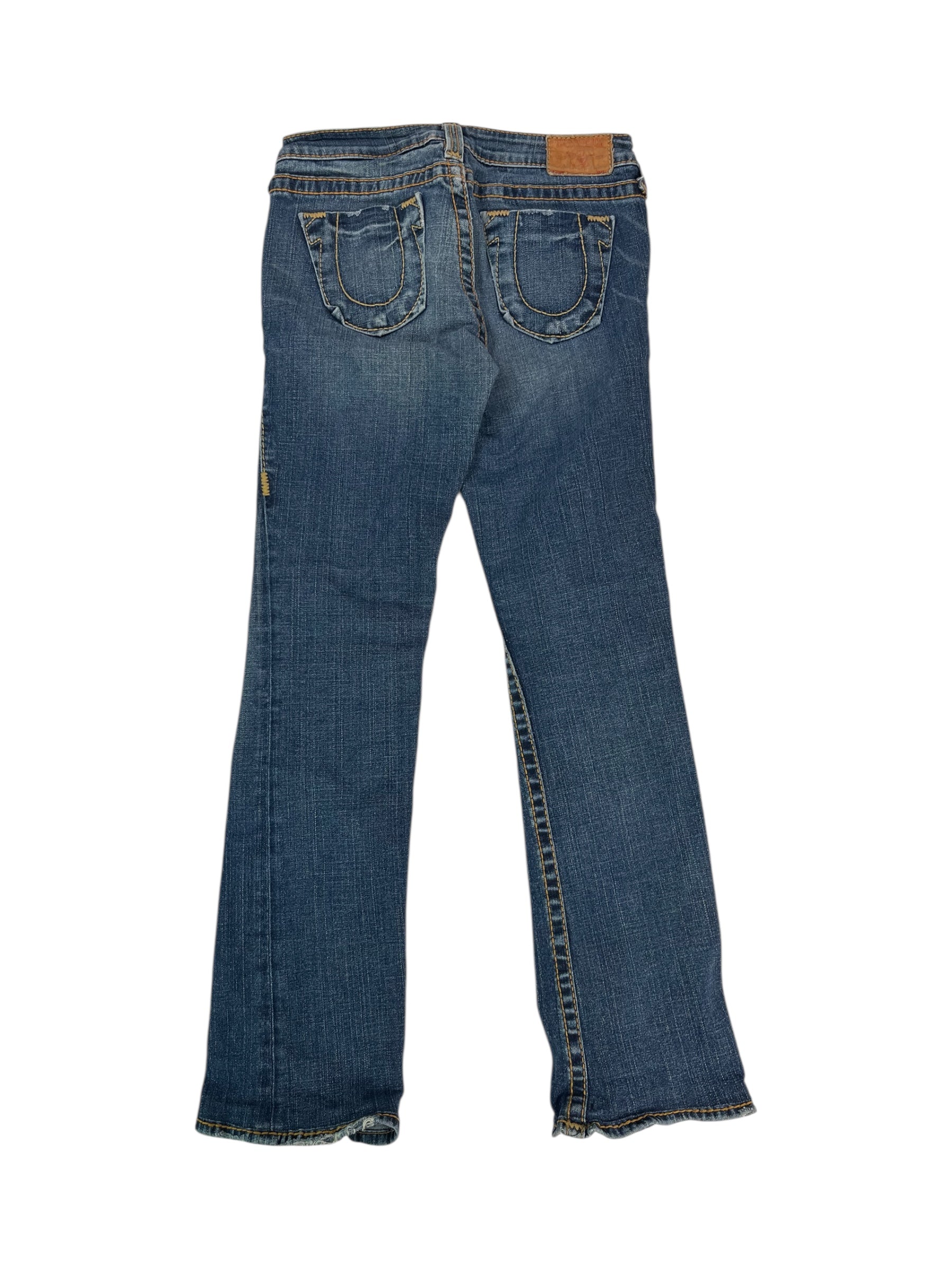 (28) True Religion Straight Leg Jeans