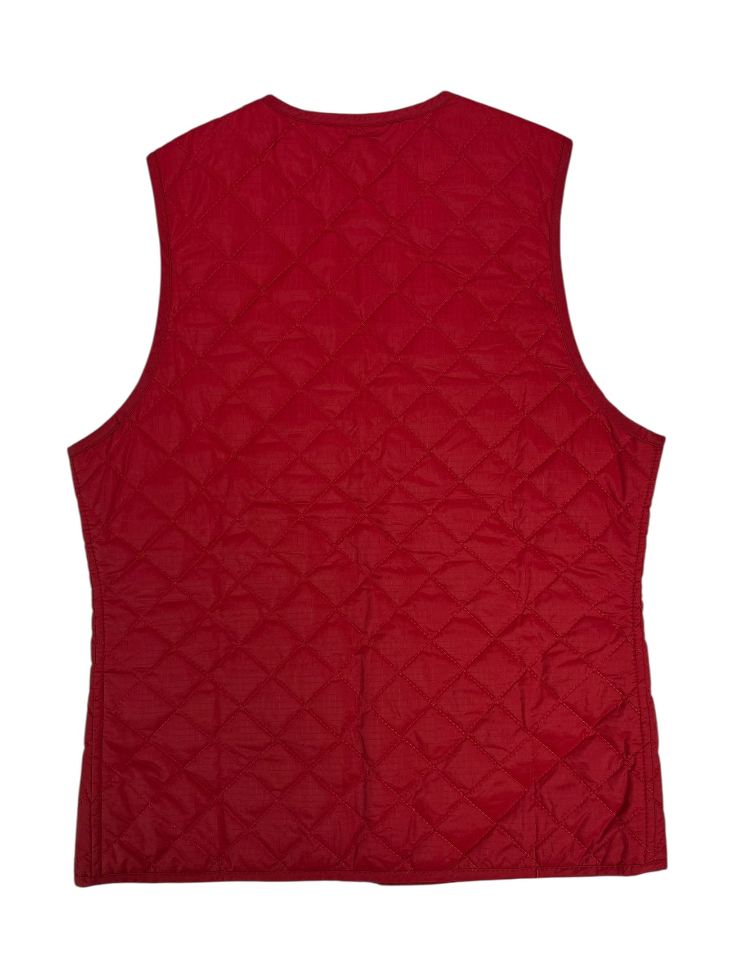 (S) Ralph Lauren Red Quilted Vest