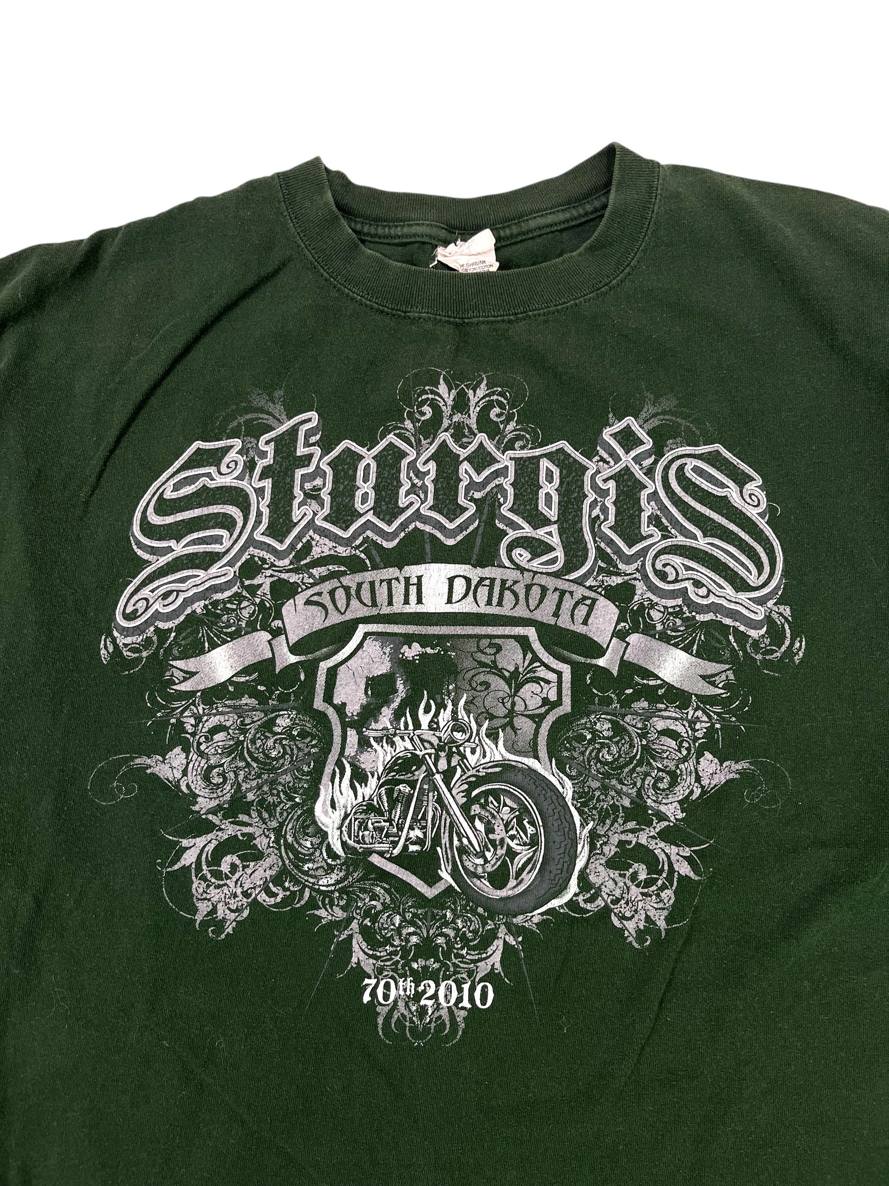 (XL) Forest Green Sturgis Tee