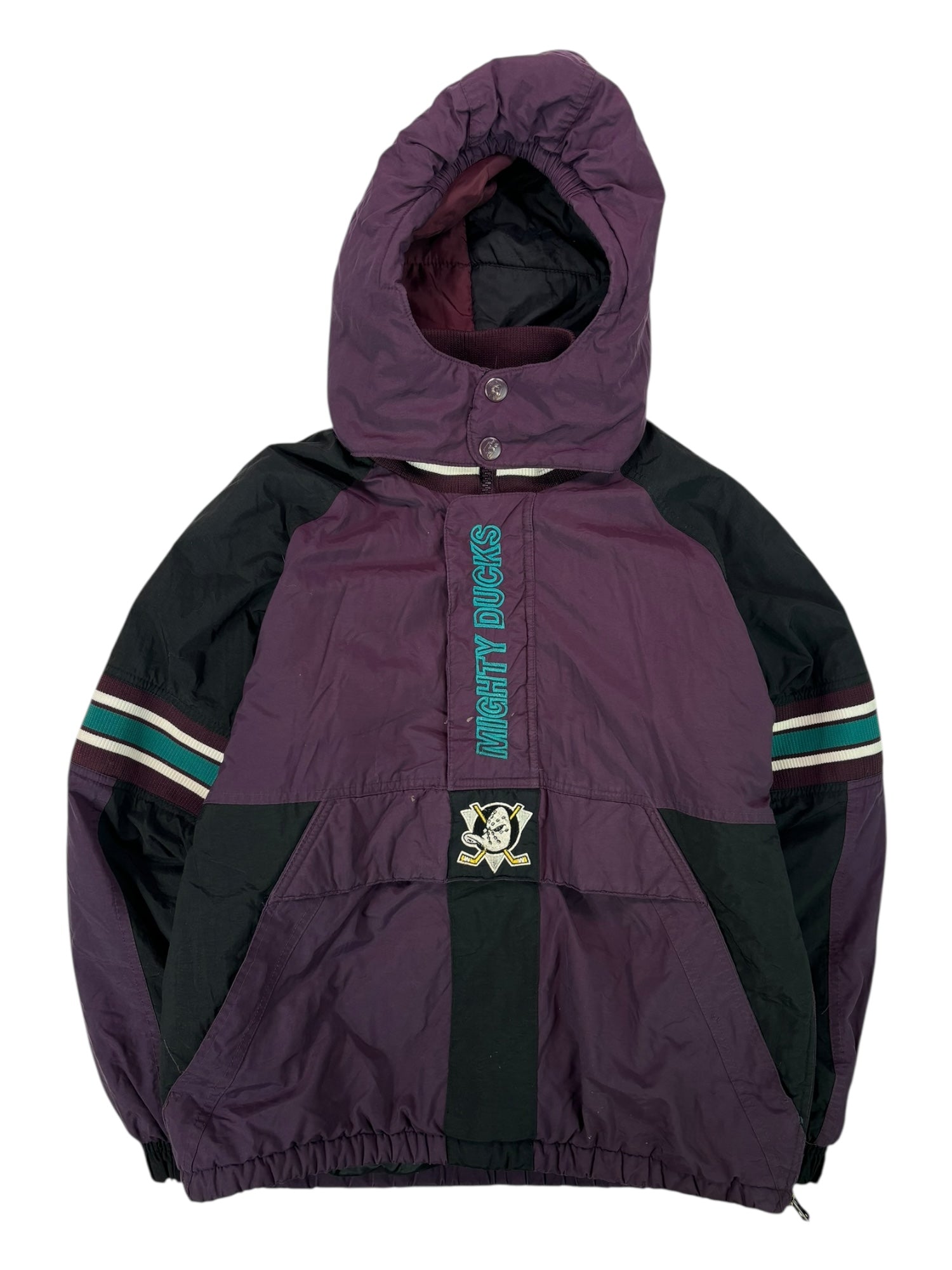 (L) Mighty Ducks Puffer Starter Jacket