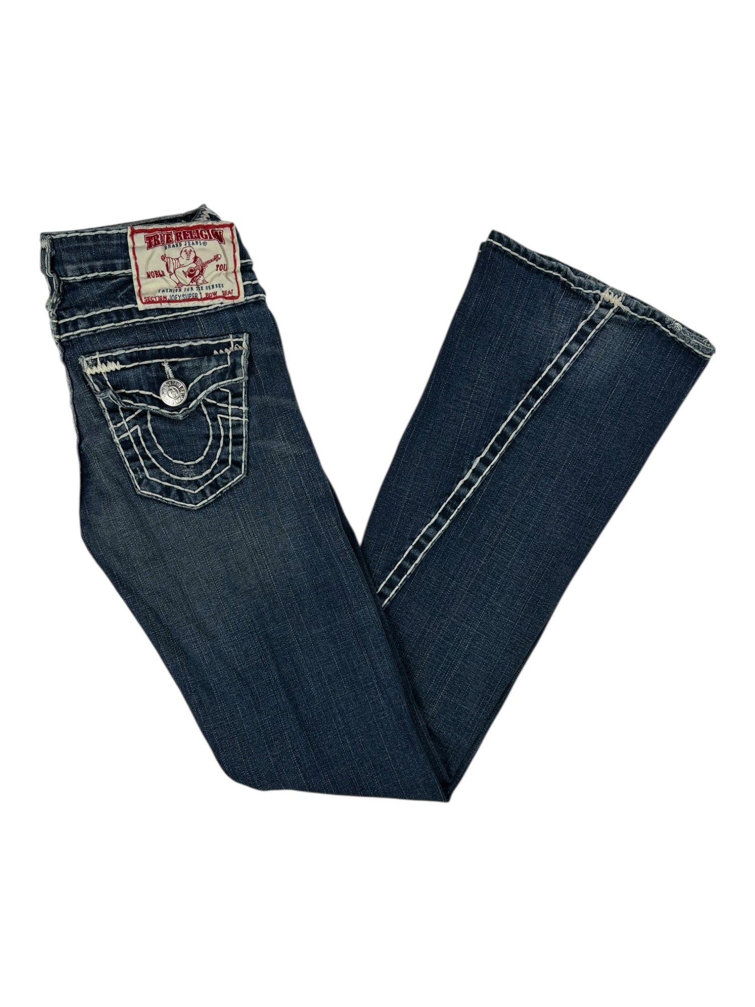 (26) True Religion Flare Jeans