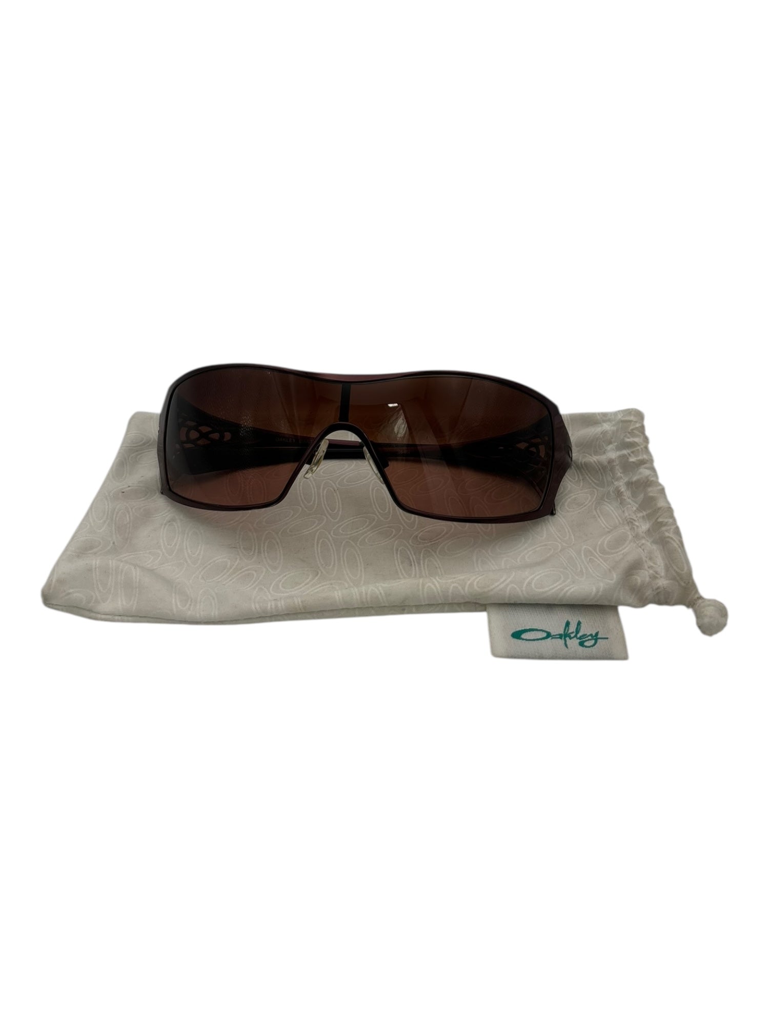 Oakley Maroon 'Dart' Sunglasses