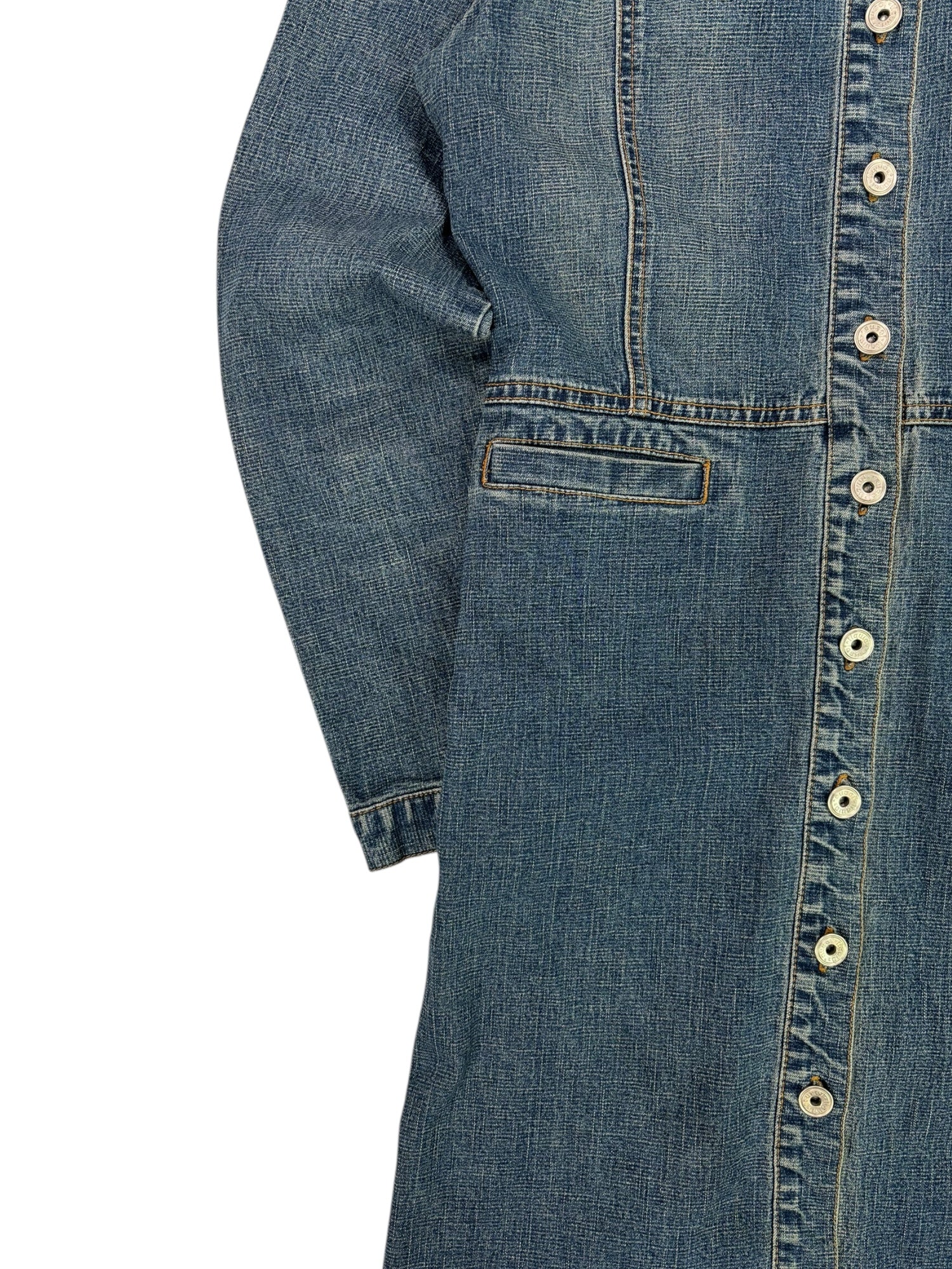 (M) Liquid X Denim Dress