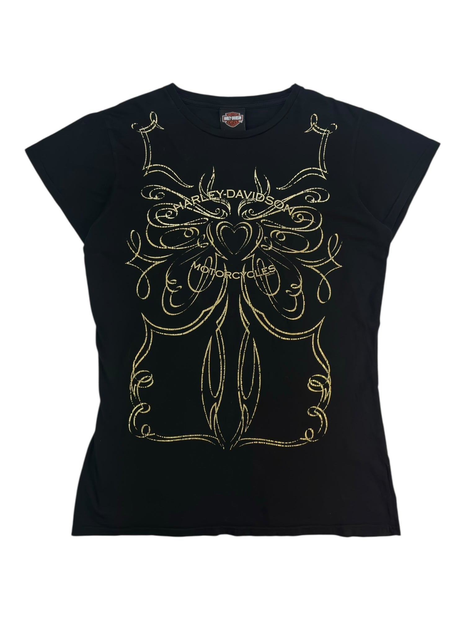 (M) Mackinaw City Harley Davidson Tee