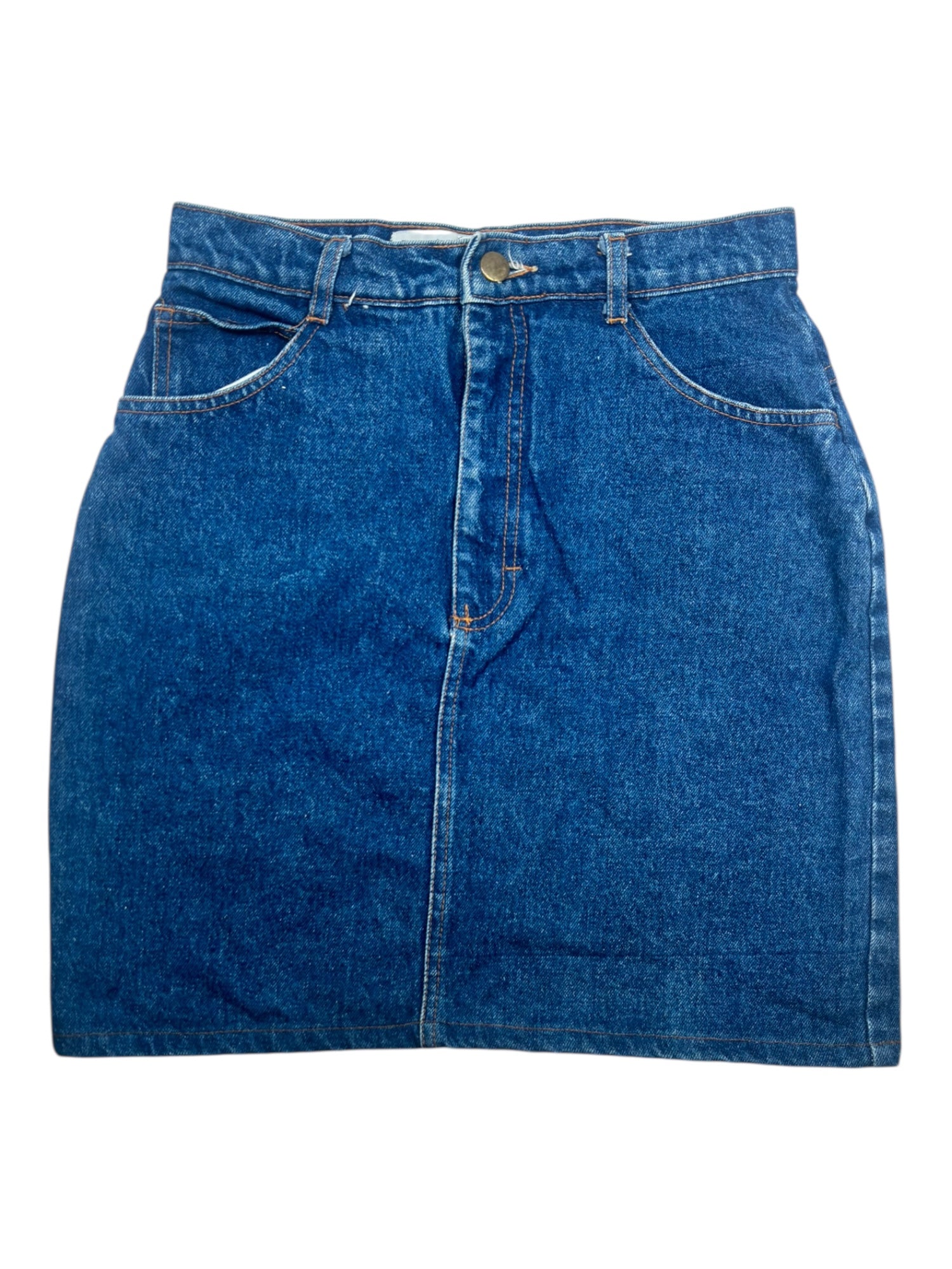 (26) Vintage Simpatico Mini Denim Skirt