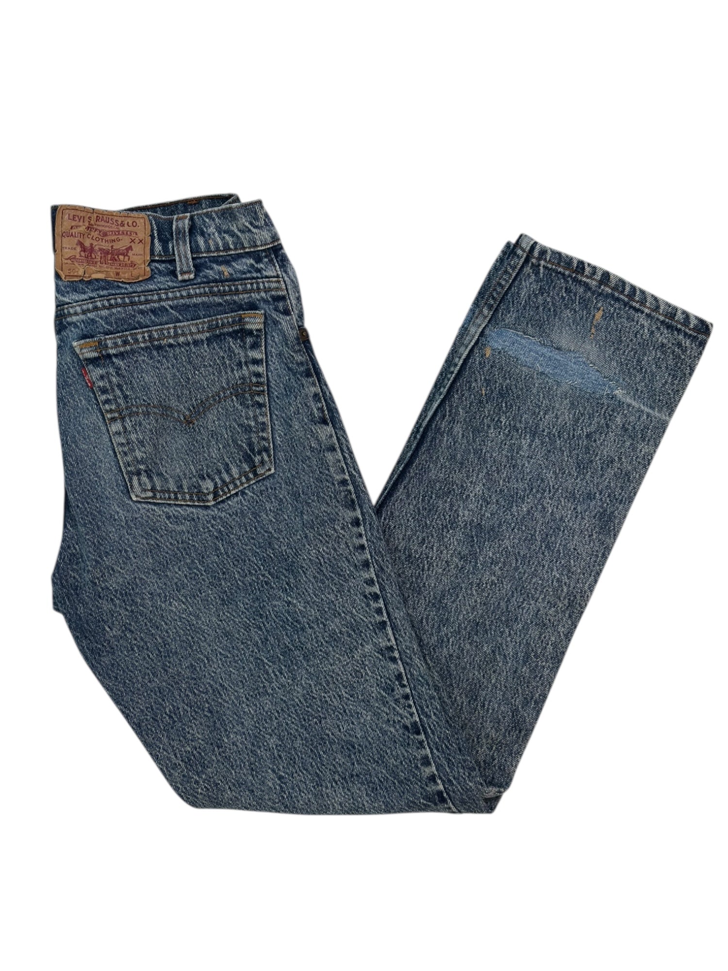 (28) Vintage Acid Wash Levis