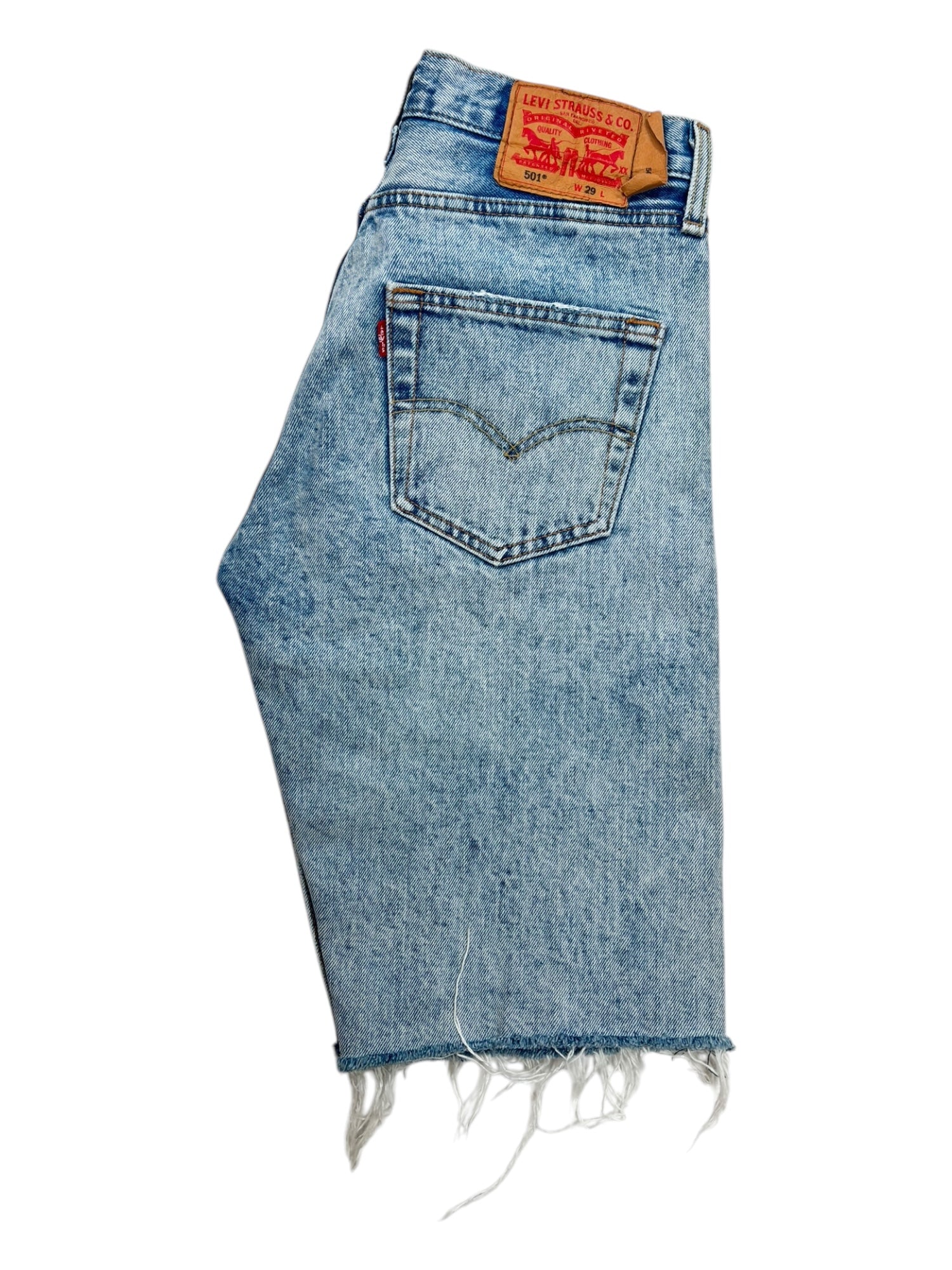 (28) Levi’s 501 Acid Wash Jorts