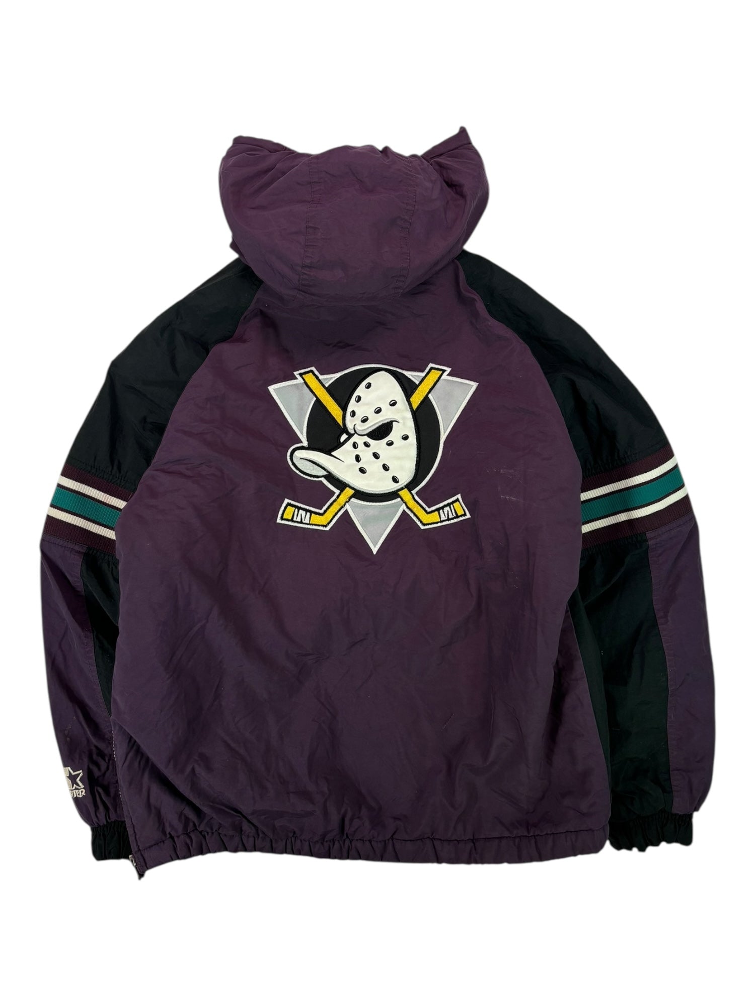 (L) Mighty Ducks Puffer Starter Jacket