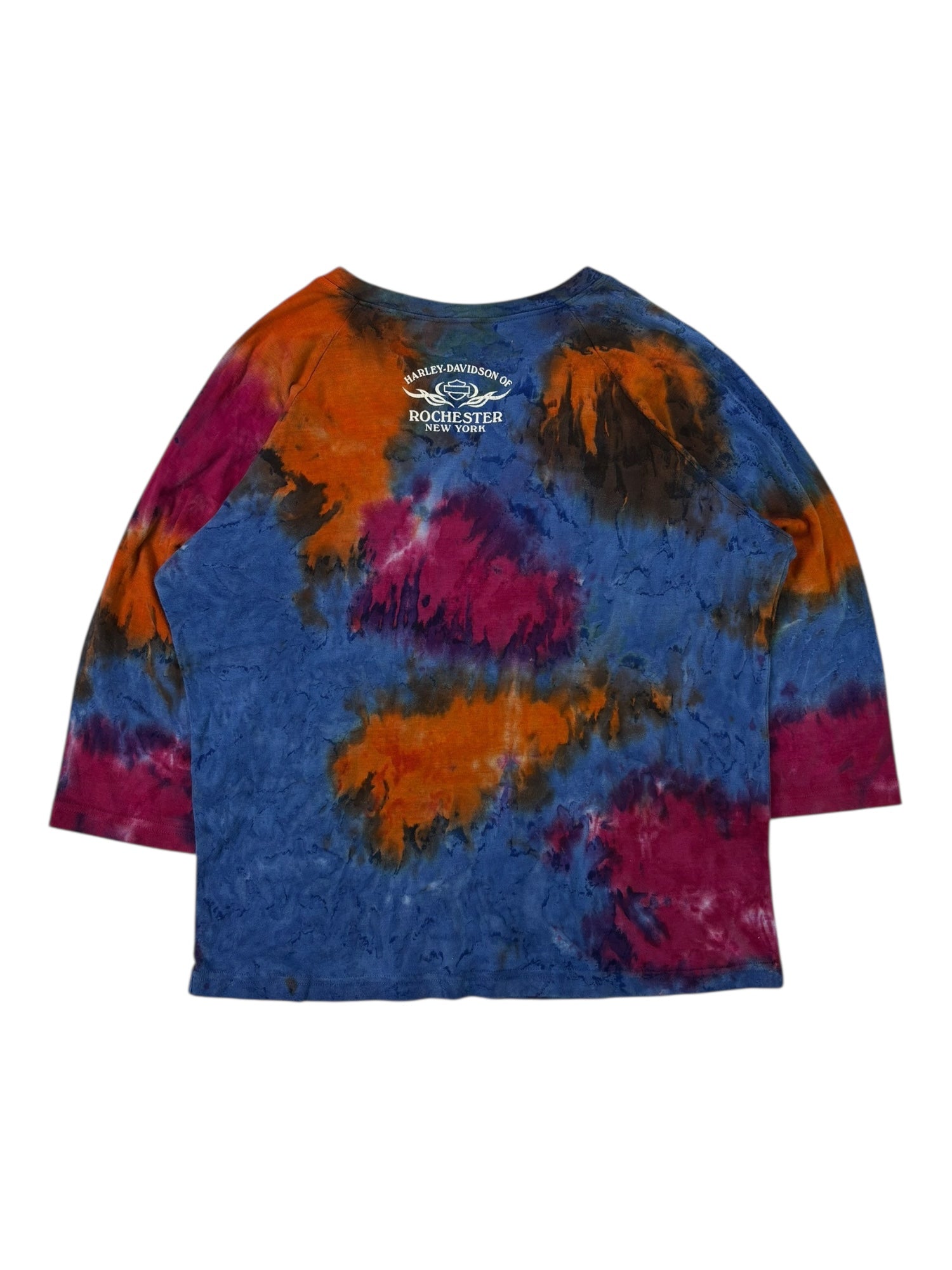 (L) Harley Davidson Tie Dye Long Sleeve
