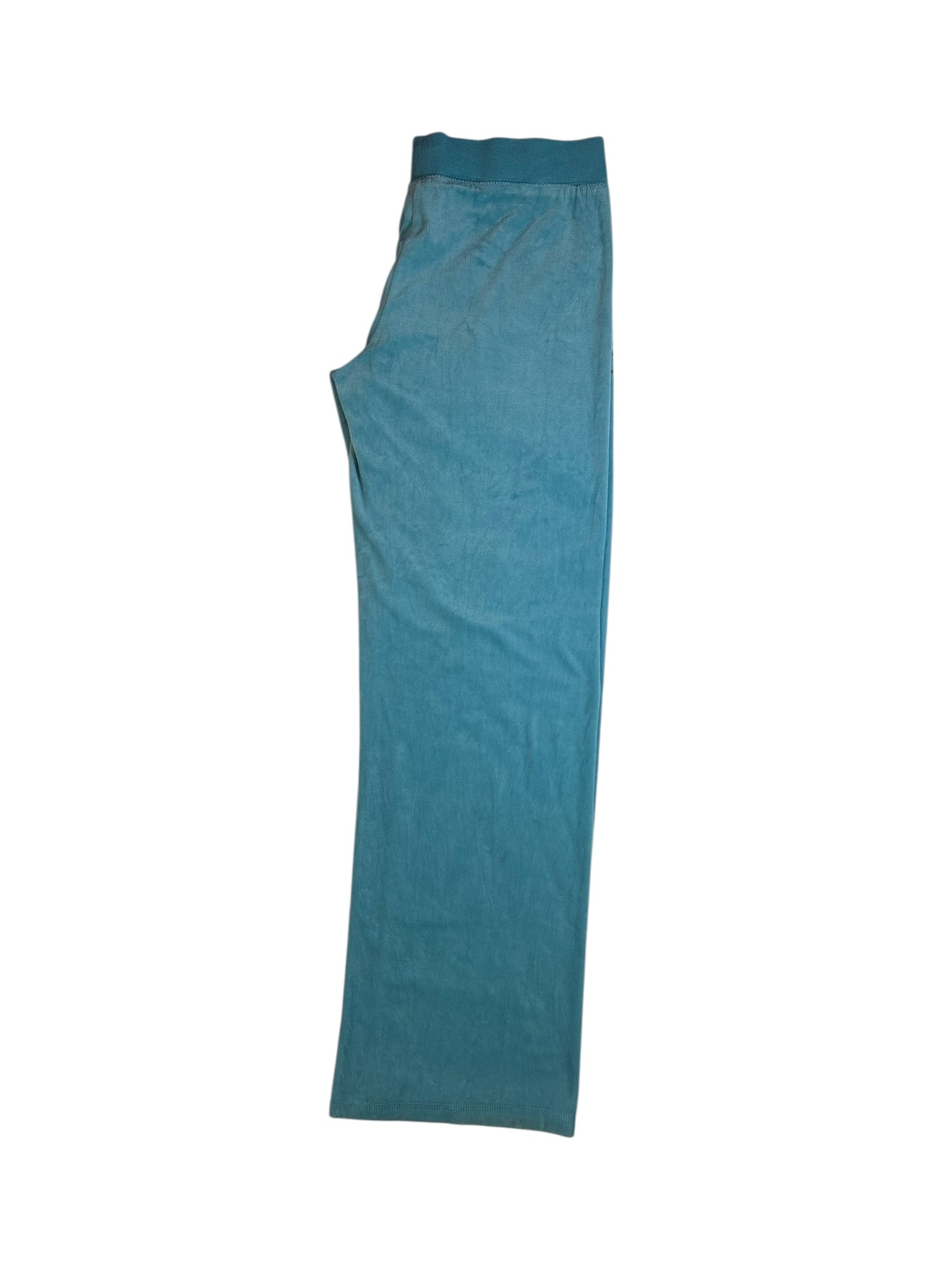 (M) Baby Blue Printed Juicy Couture Velour Pants