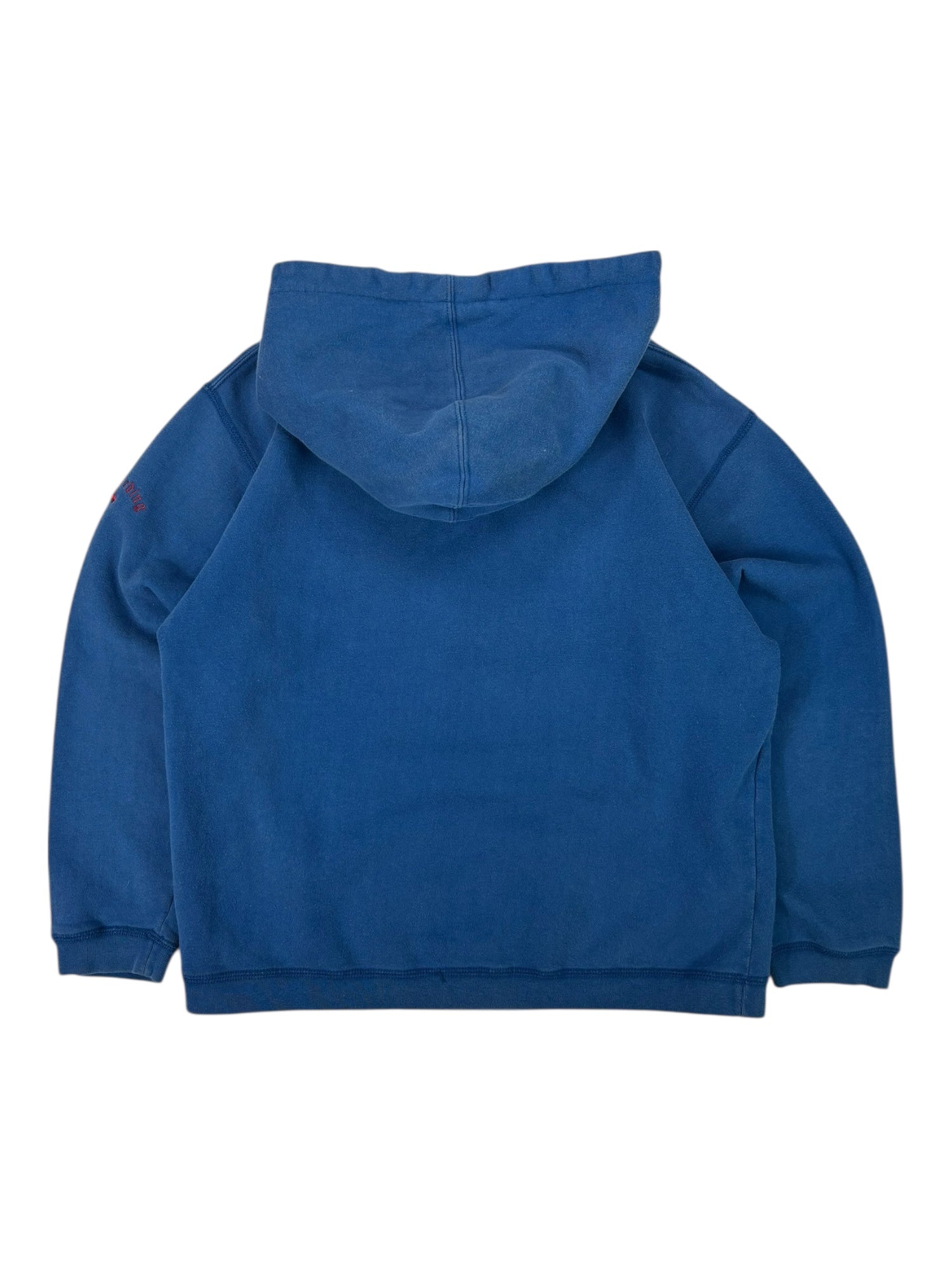(L) Hawk Skateboarding Blue Hoodie