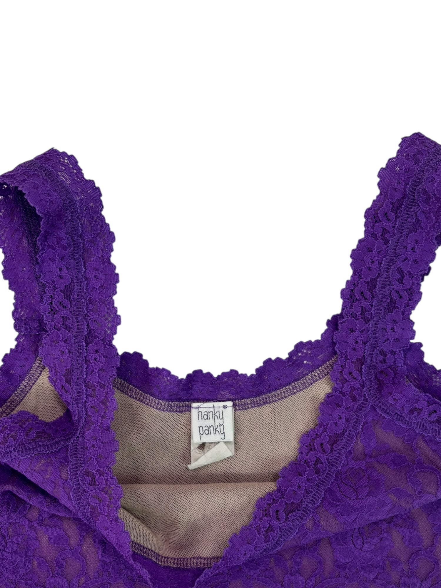(M) Purple Lace Hanky Panky Tank