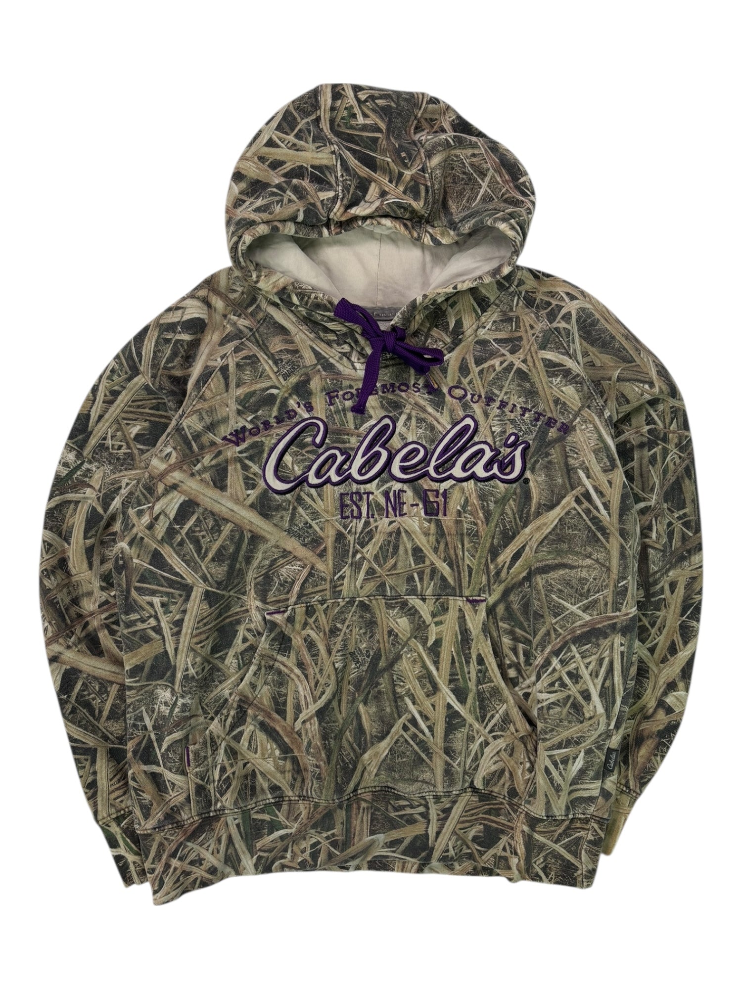 (M) Cabela's Camo Hoodie