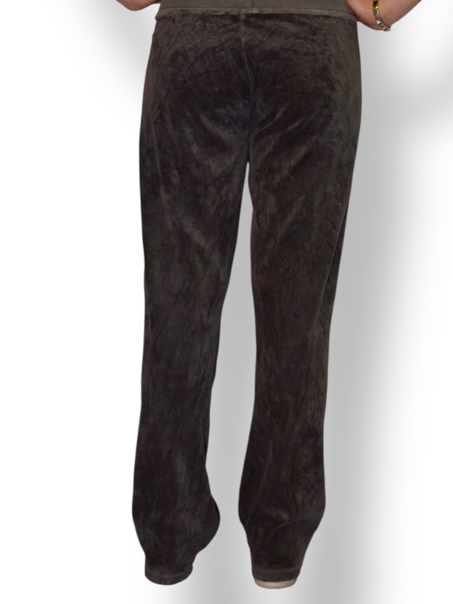 (M) Dark Grey Embellished Crown Juicy Couture Pants