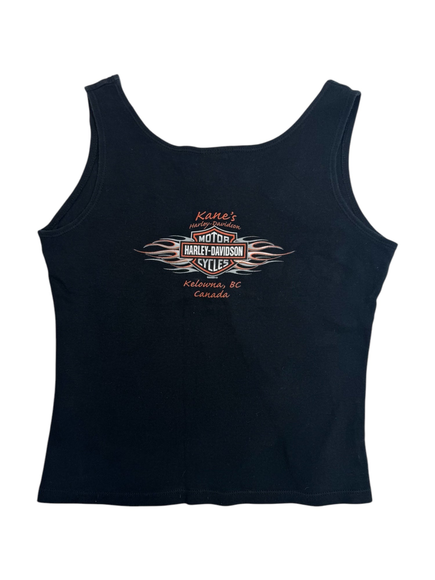 (M) Harley Davidson Skull Tank