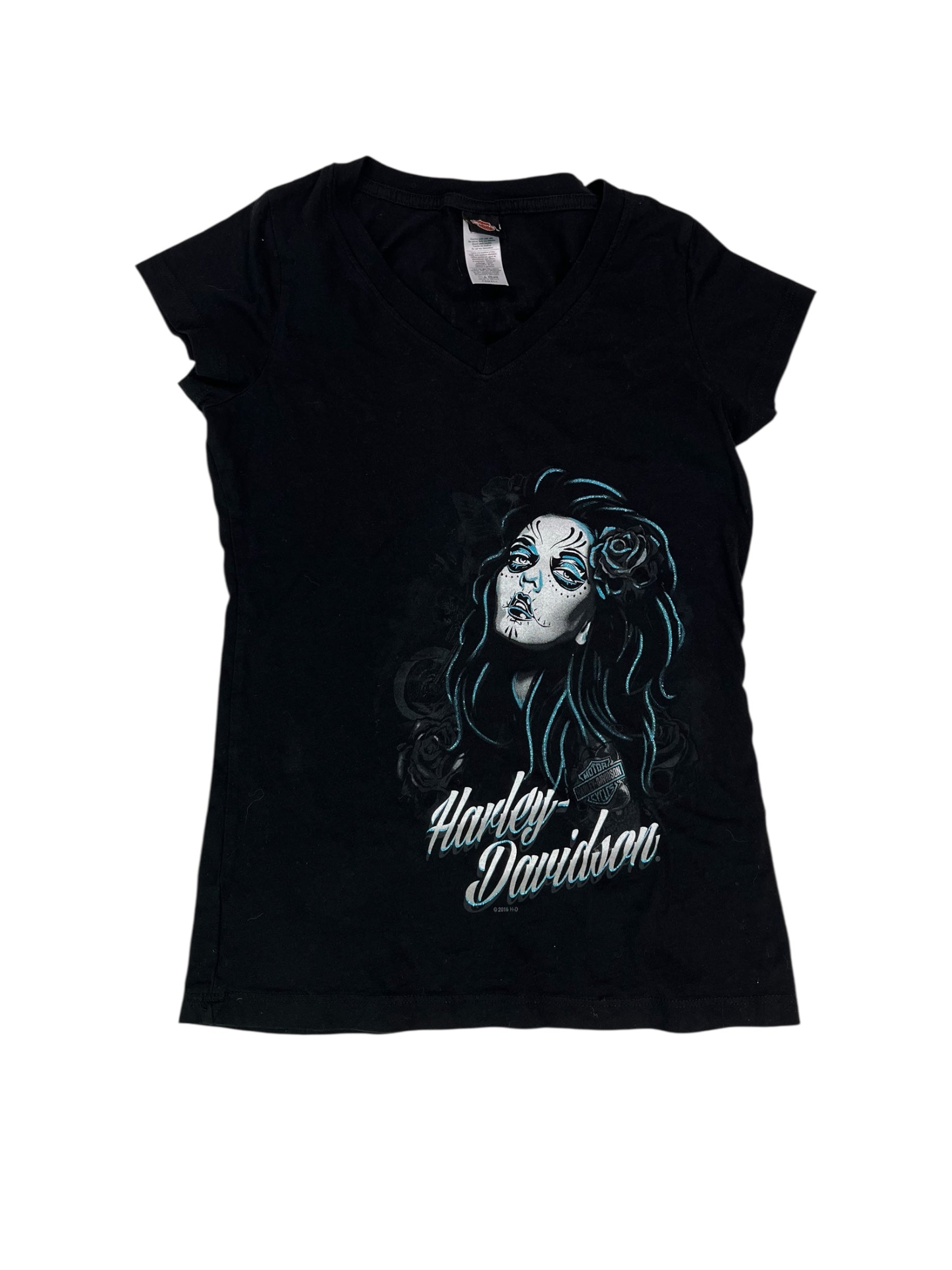 (XS) Harley Davidson V-Neck