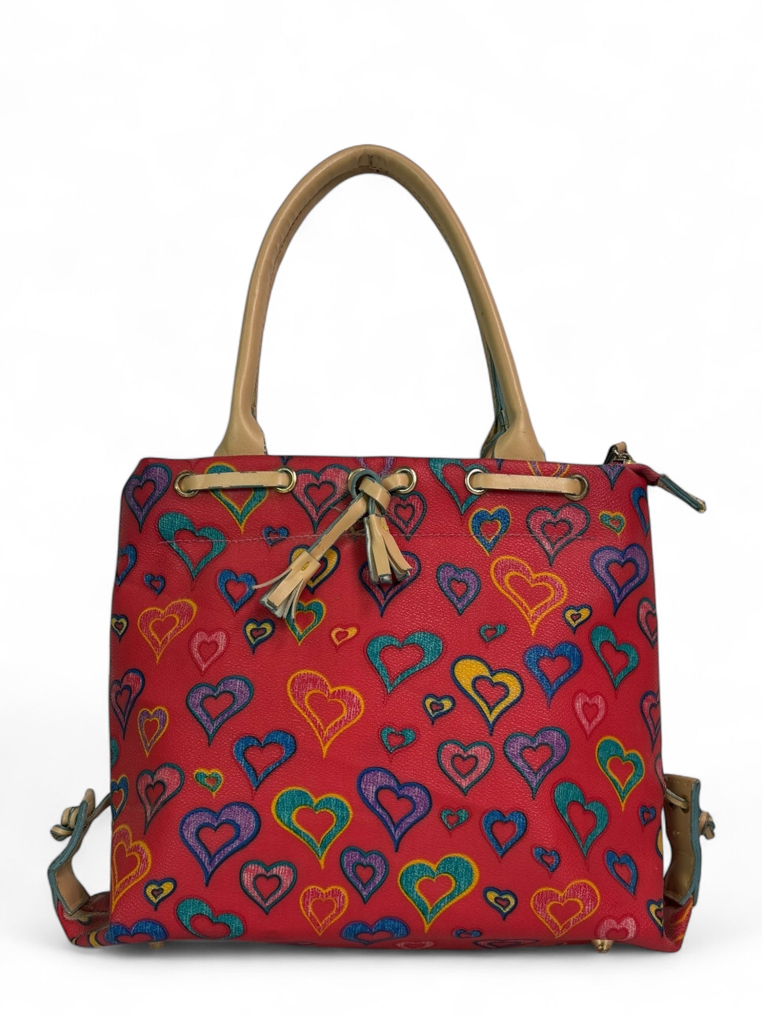 (O/S) Heart Patterned Purse