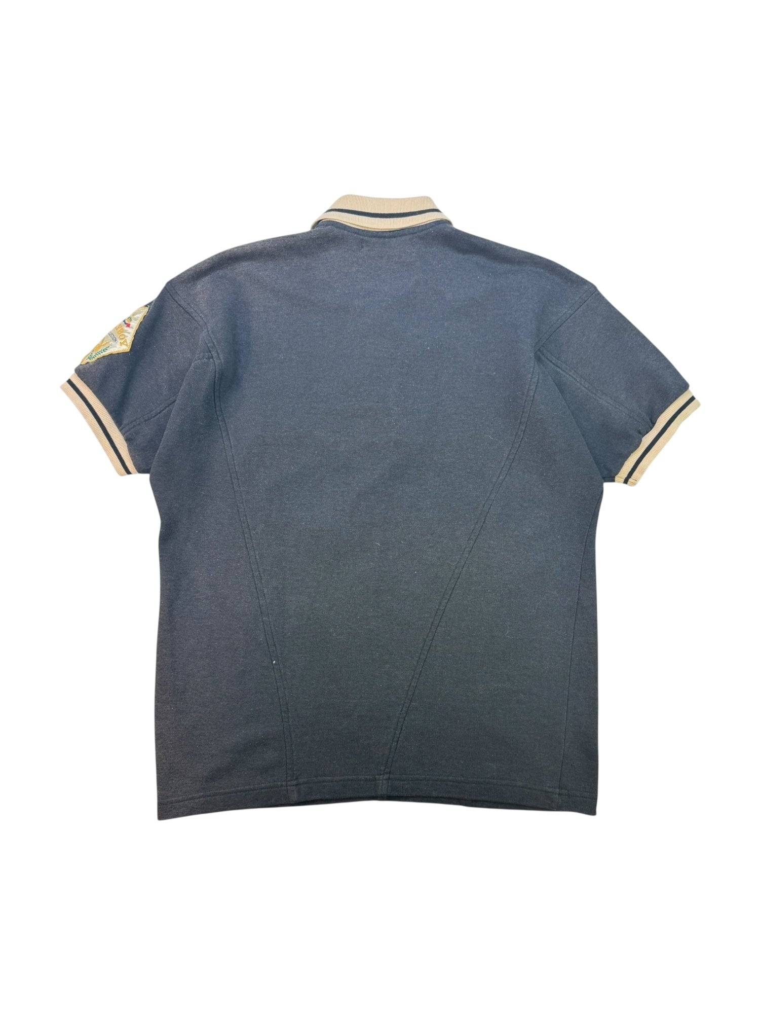 (M) Black Playboy Polo Tee